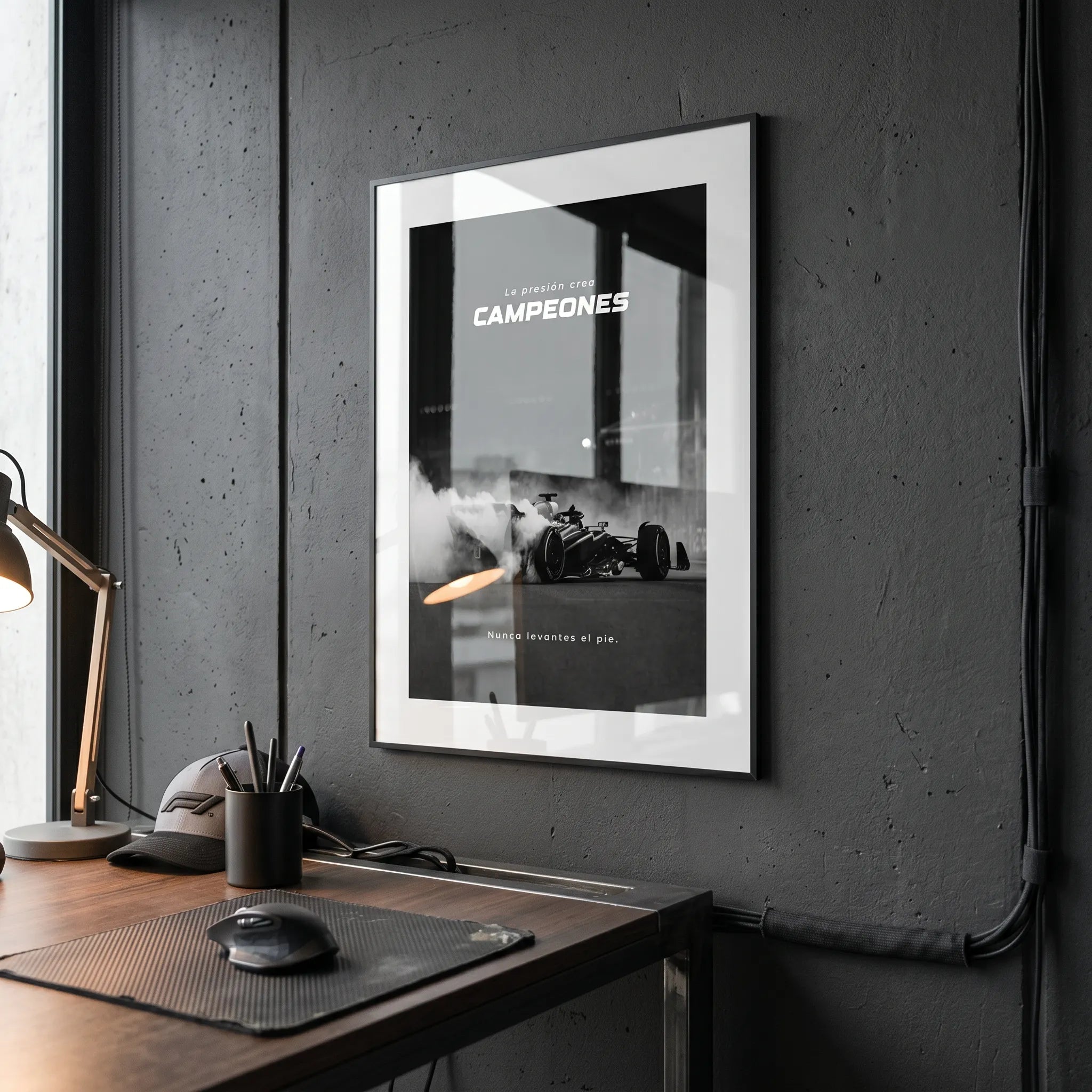 Cuadro Póster Fórmula 1 Campeones | Decoración Automovilística