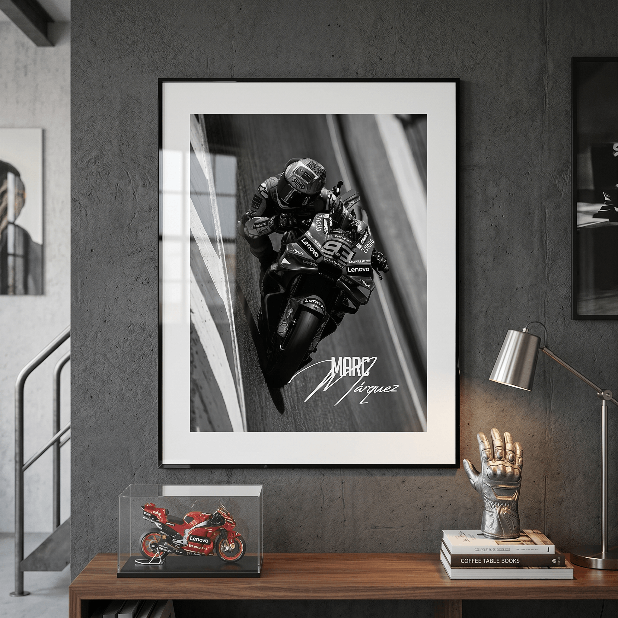 Cuadro Póster Marc Márquez | Decoración de MotoGP