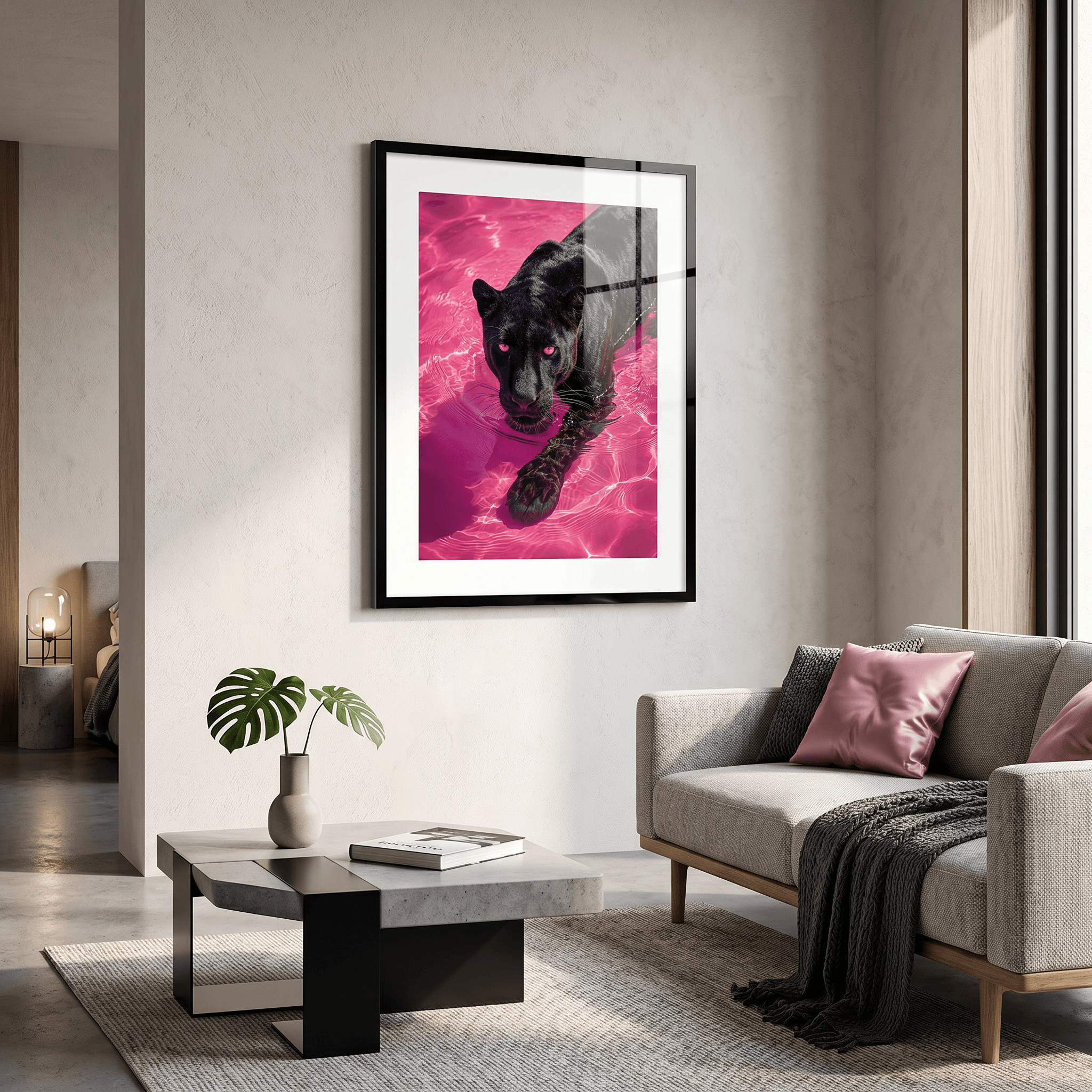 Cuadro Póster Pantera Negra | Decoración Moderna