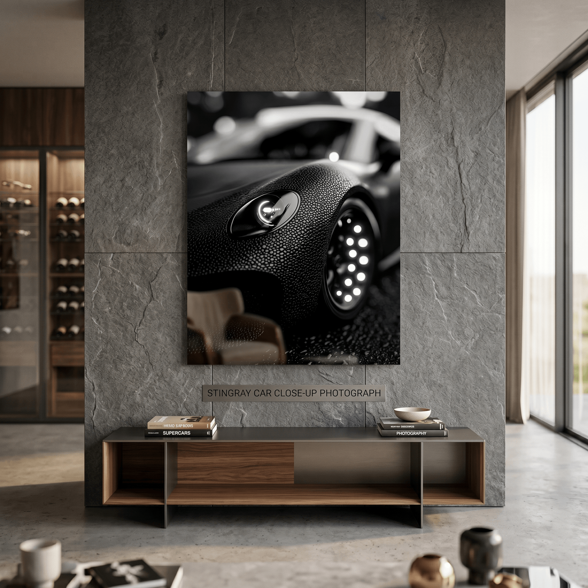 Cuadro Póster Coche Futurista | Decoración Automovilística