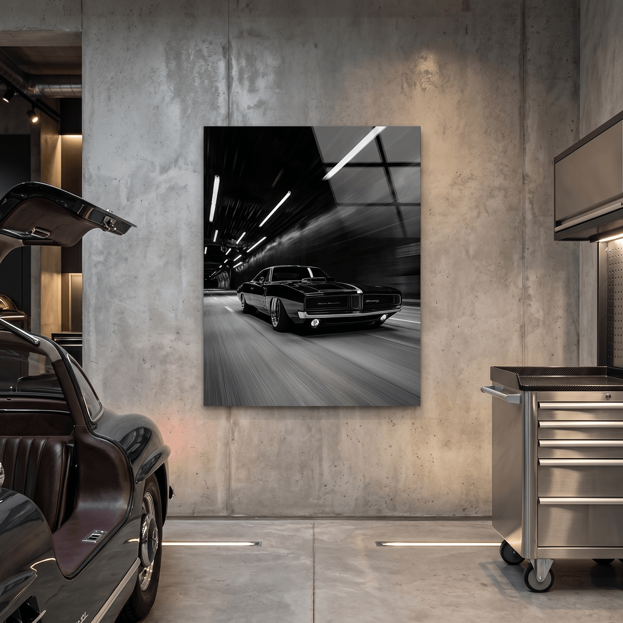 Cuadro Póster Dodge Charger 1969 | Decoración de Coches