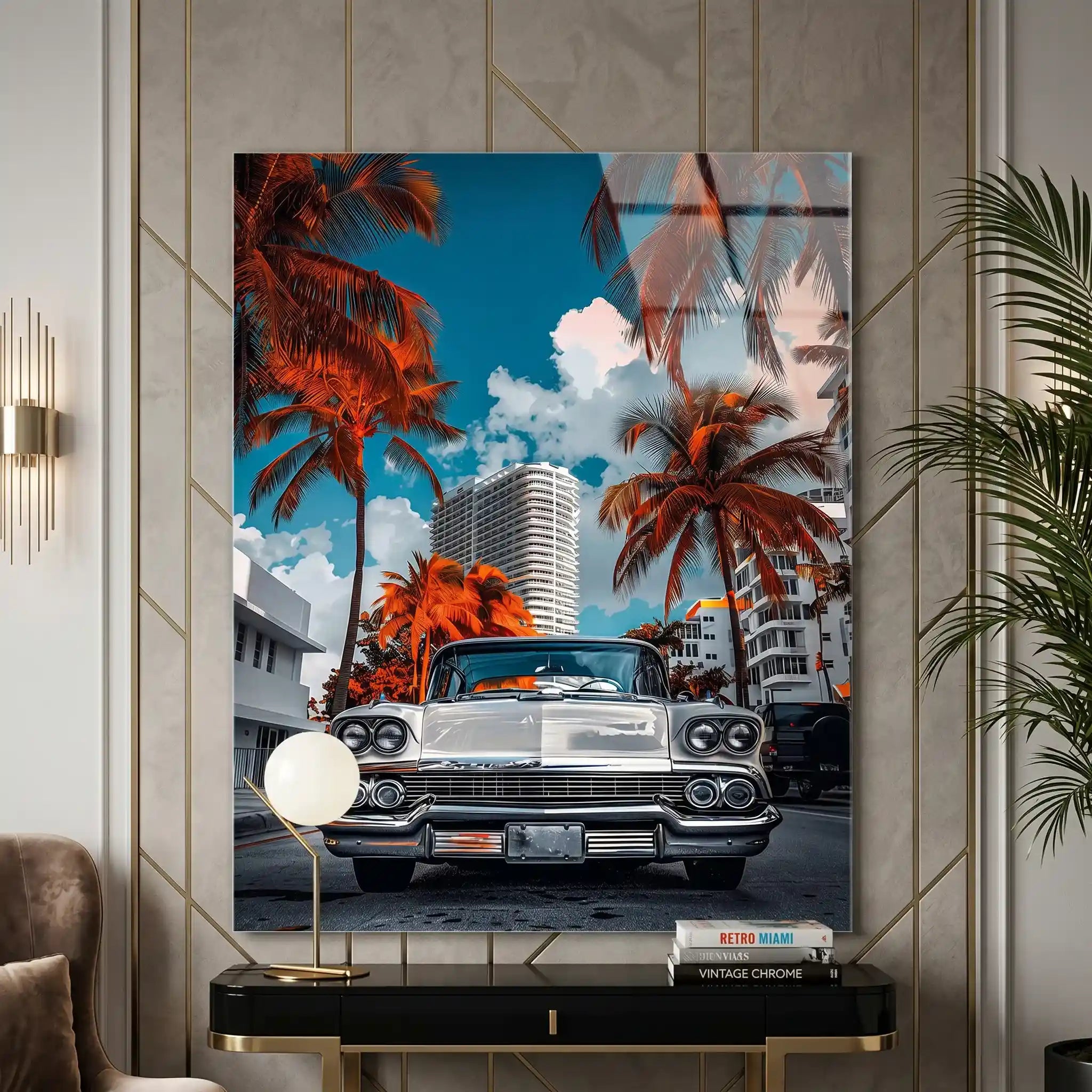 Cuadro Póster Chevrolet Impala | Decoración de Coches Clásicos