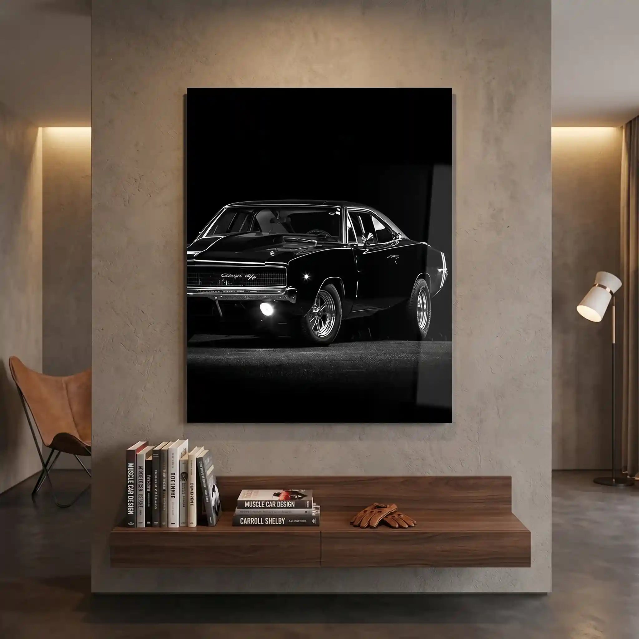 Cuadro Póster Dodge Charger R/T | Decoración de Coches