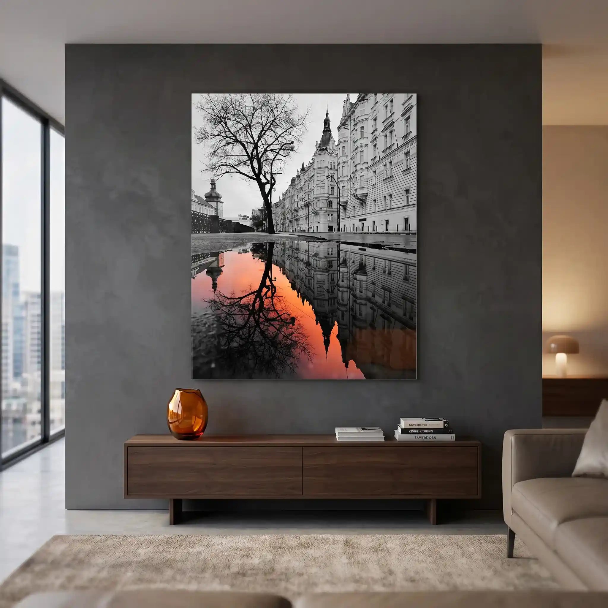 Cuadro Póster Praga | Decoración Urbana Moderna