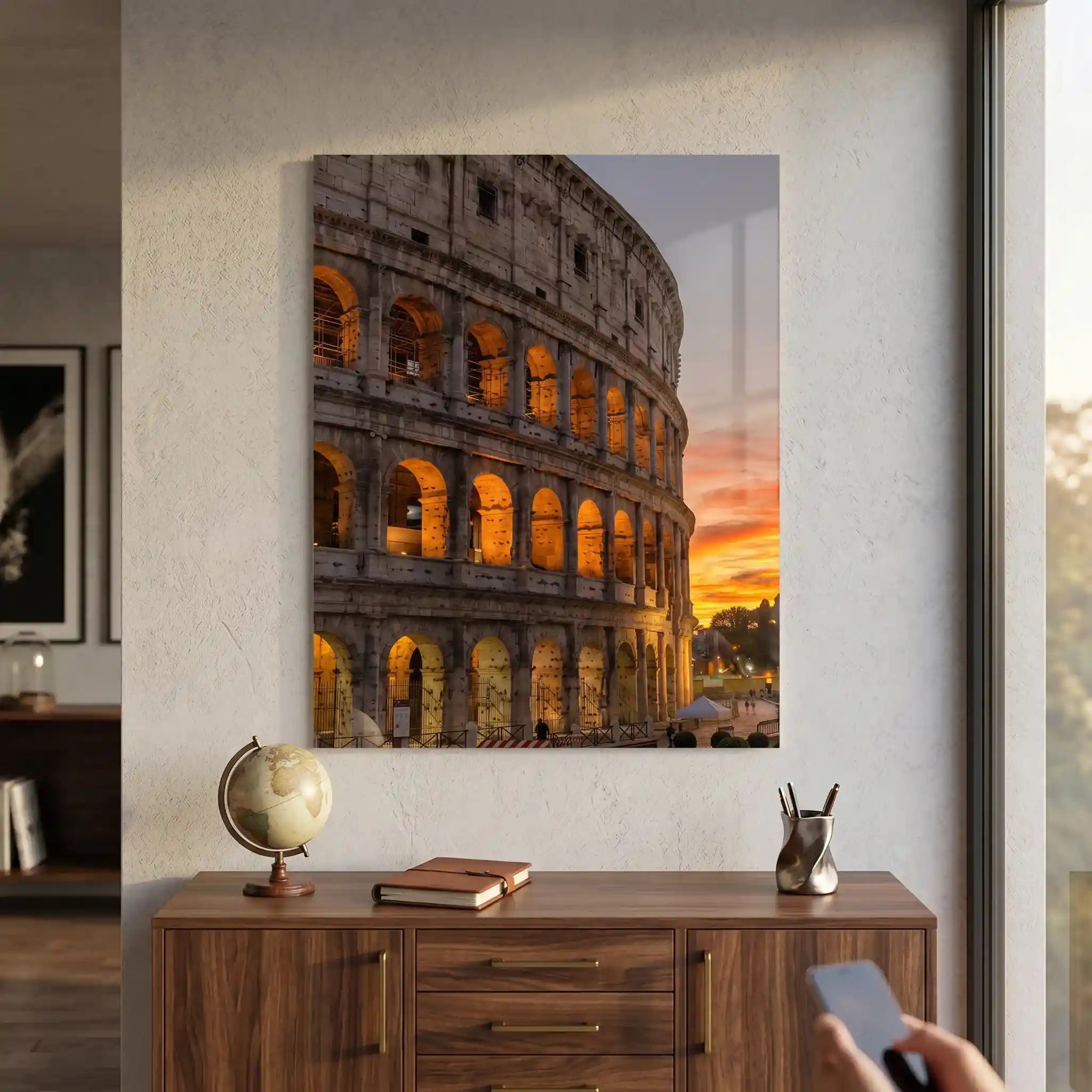 Cuadro Póster Coliseo de Roma | Decoración Urbana