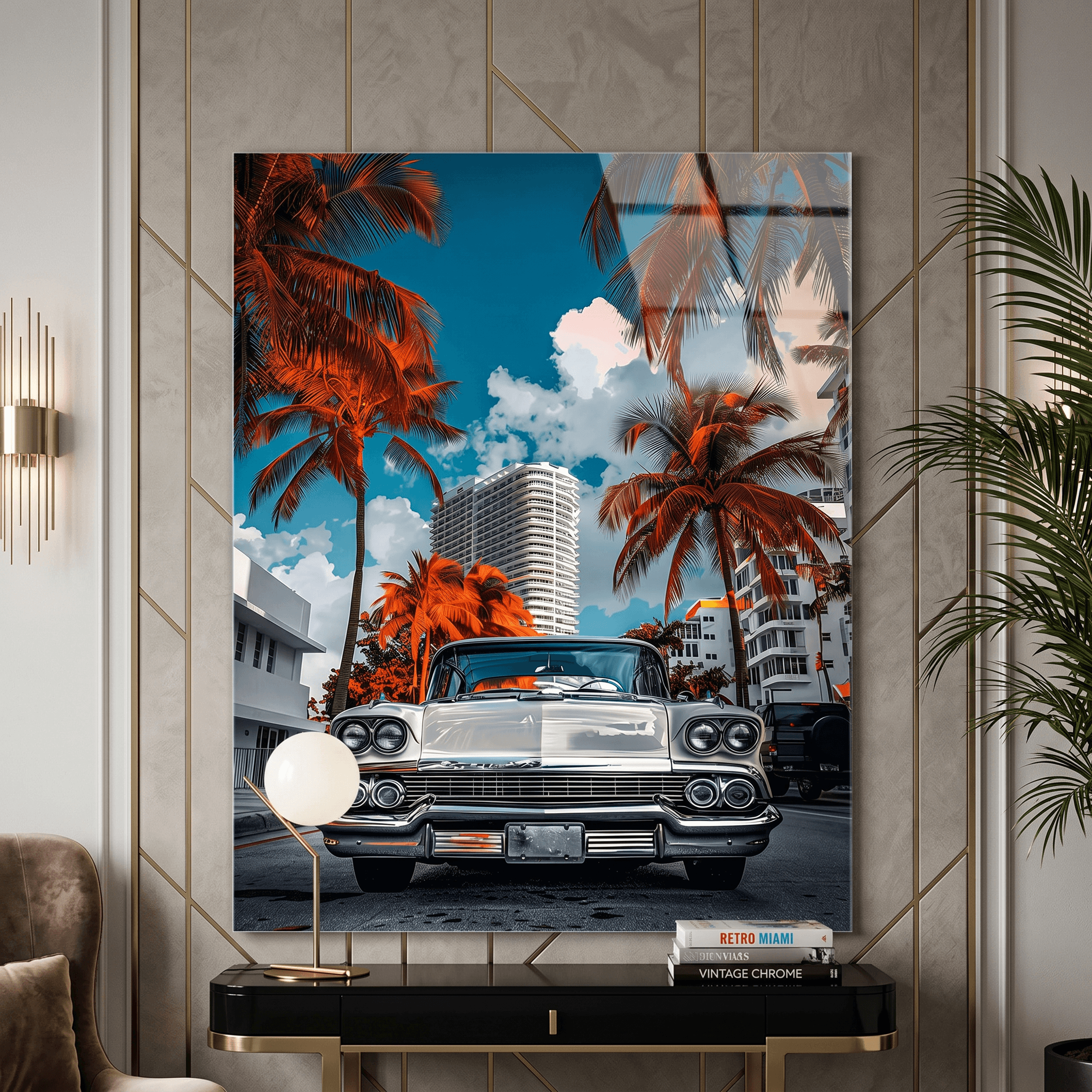 Cuadro Póster Chevrolet Impala | Decoración de Coches Clásicos