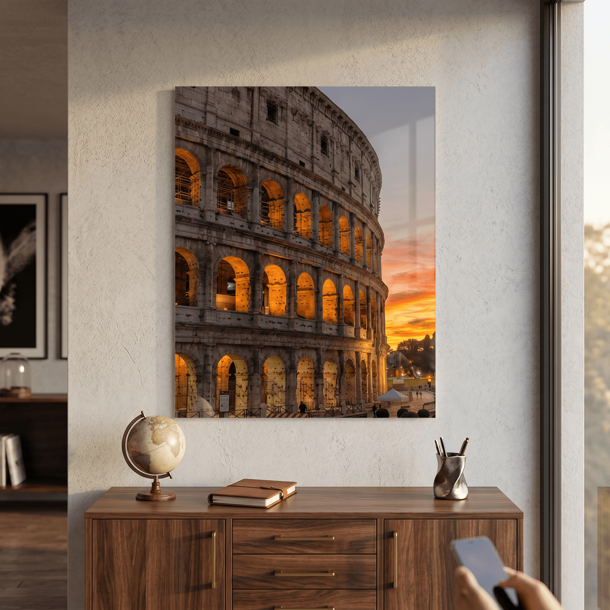 Cuadro Póster Coliseo de Roma | Decoración Urbana