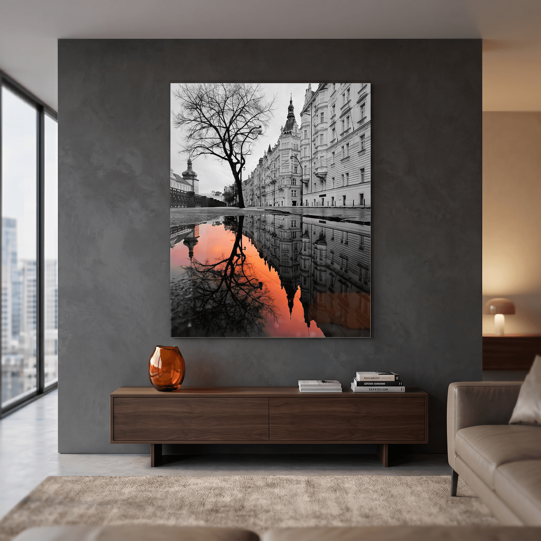 Cuadro Póster Praga | Decoración Urbana Moderna