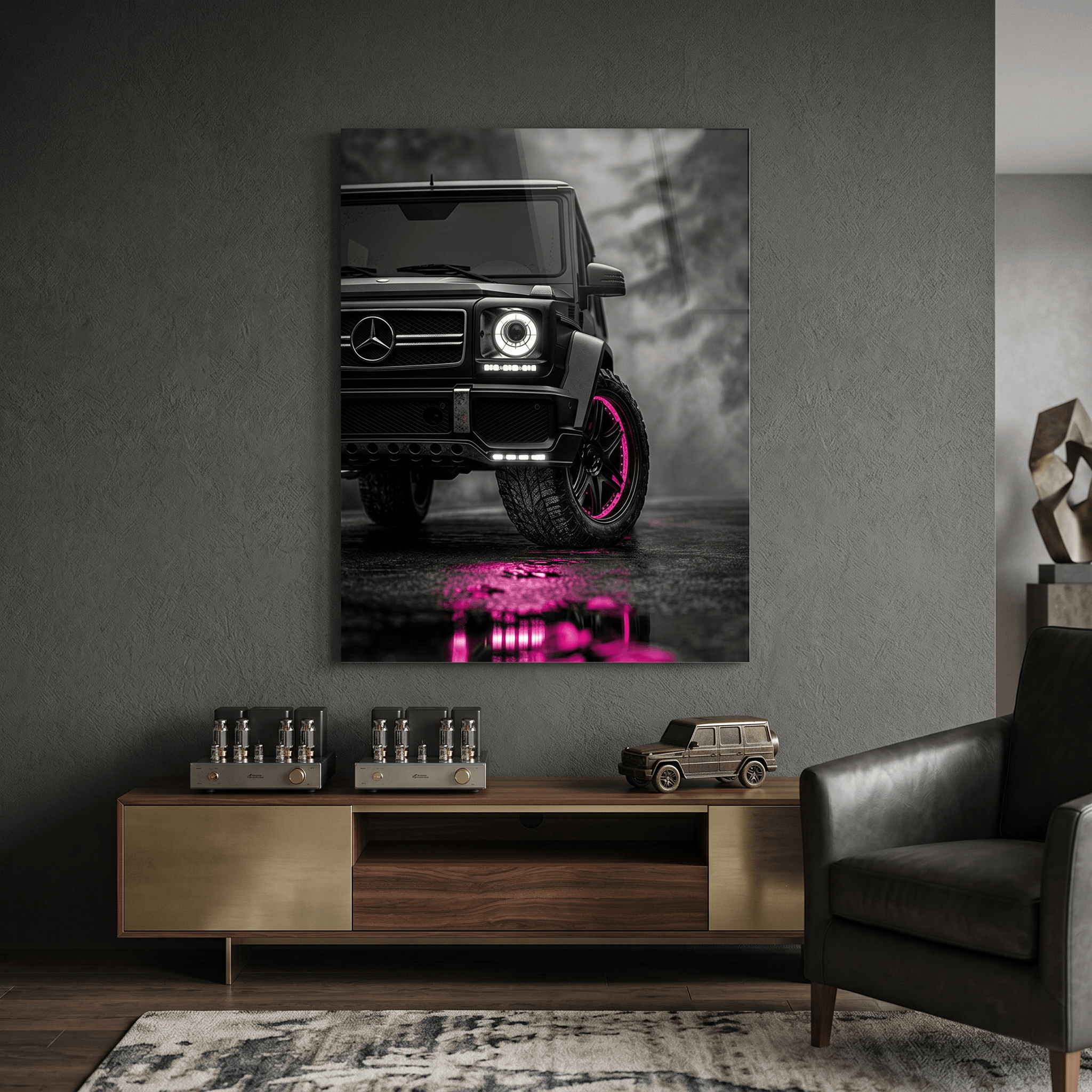 Cuadro Póster Mercedes-Benz Clase G | Decoración Urbana
