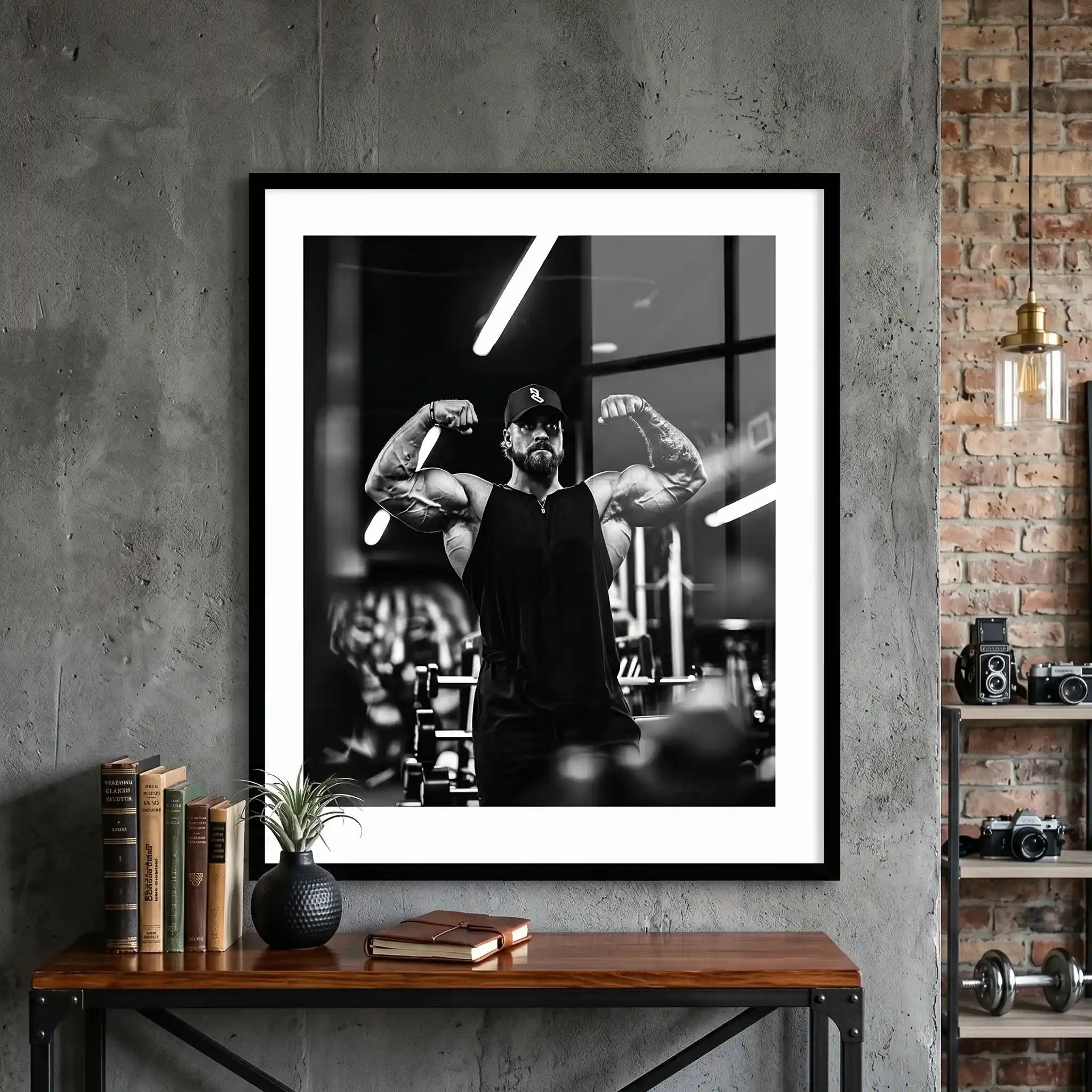 Cuadro Póster Chris Bumstead | Decoración Fitness