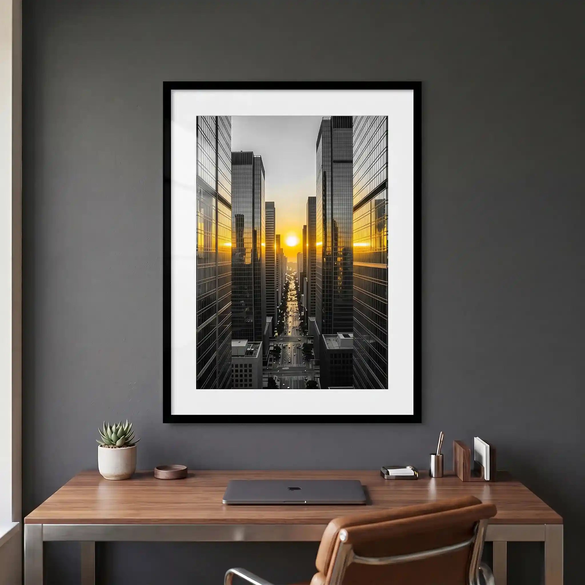 Cuadro Póster Rascacielos | Decoración Urbana Moderna