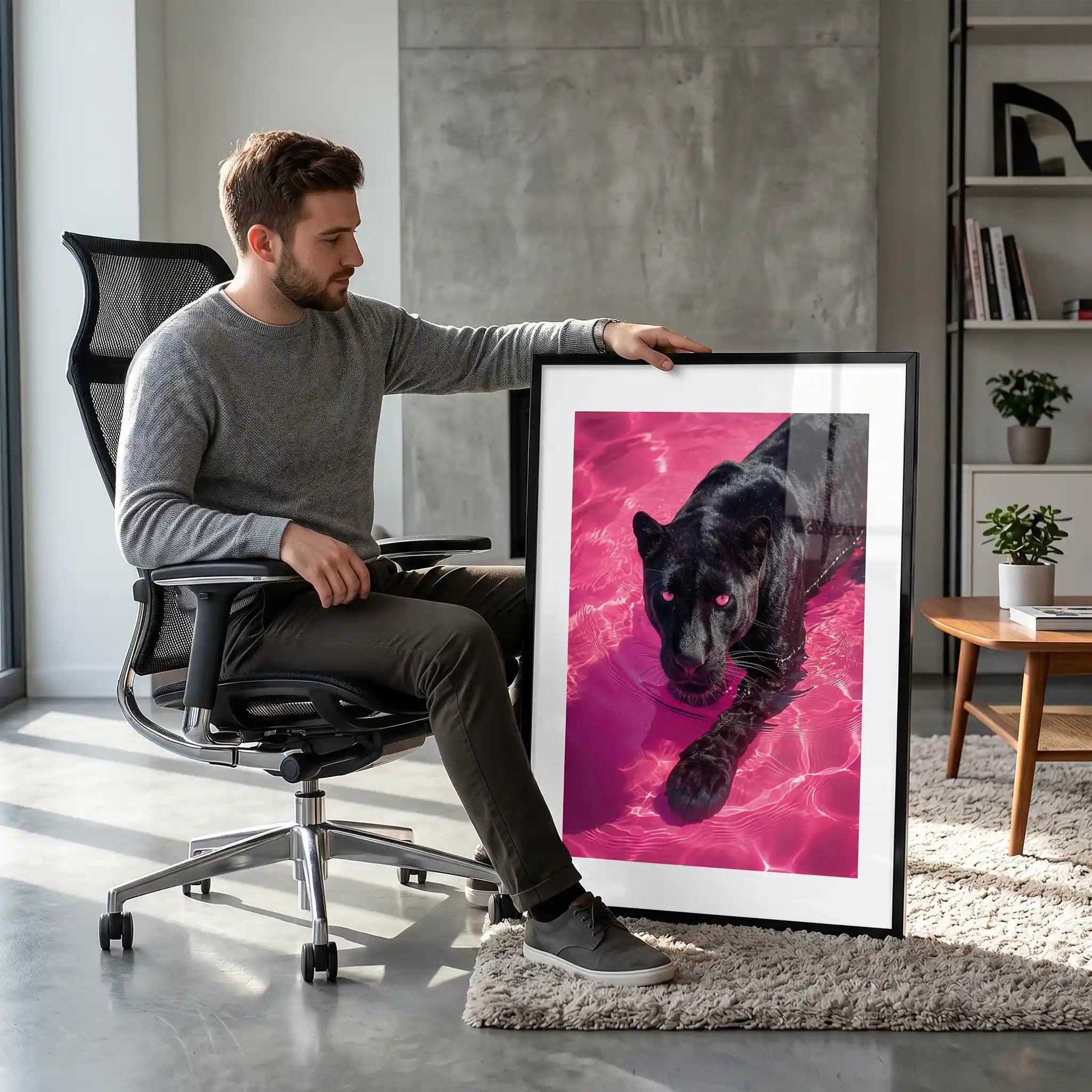 Cuadro Póster Pantera Negra | Decoración Moderna