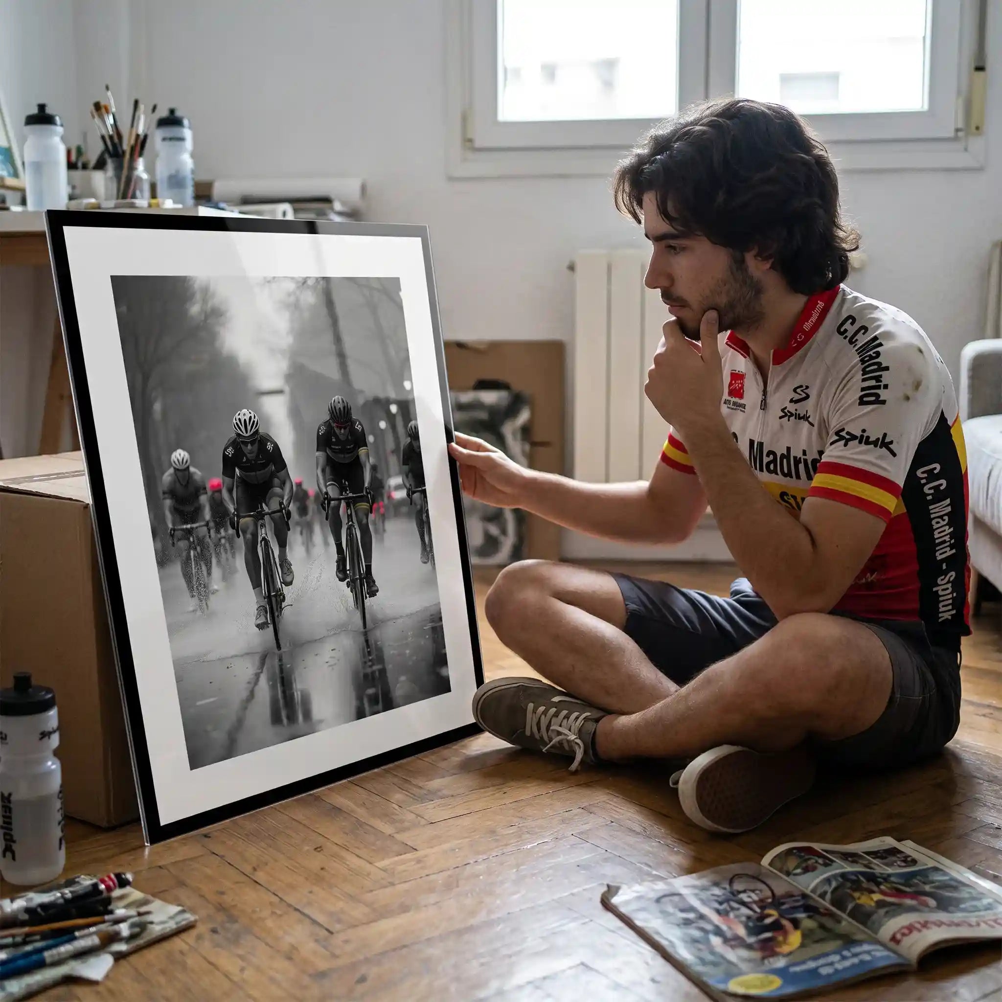 Cuadro Póster Ciclismo | Decoración Deportiva Moderna