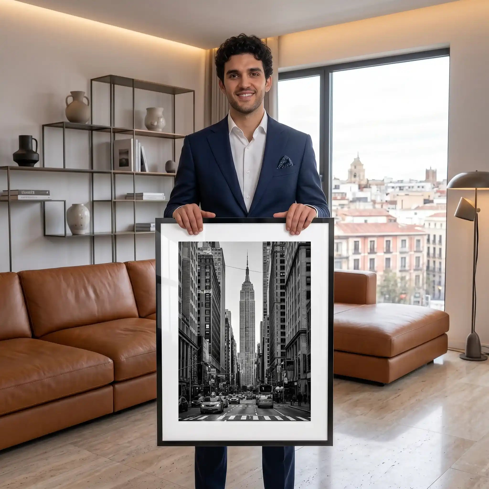 Cuadro Póster Empire State | Decoración Urbana de New York