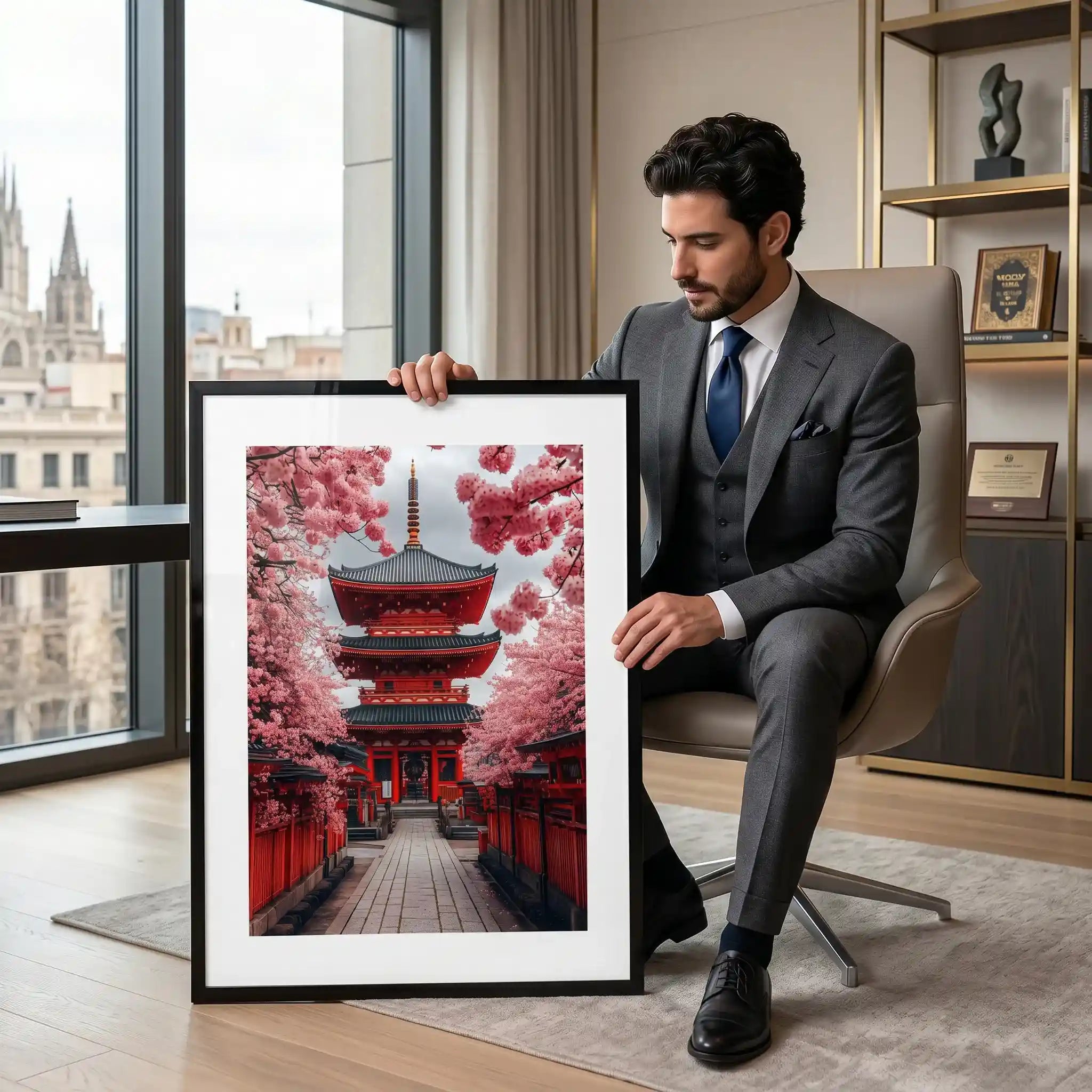 Cuadro Póster Kioto | Decoración Japonesa Moderna