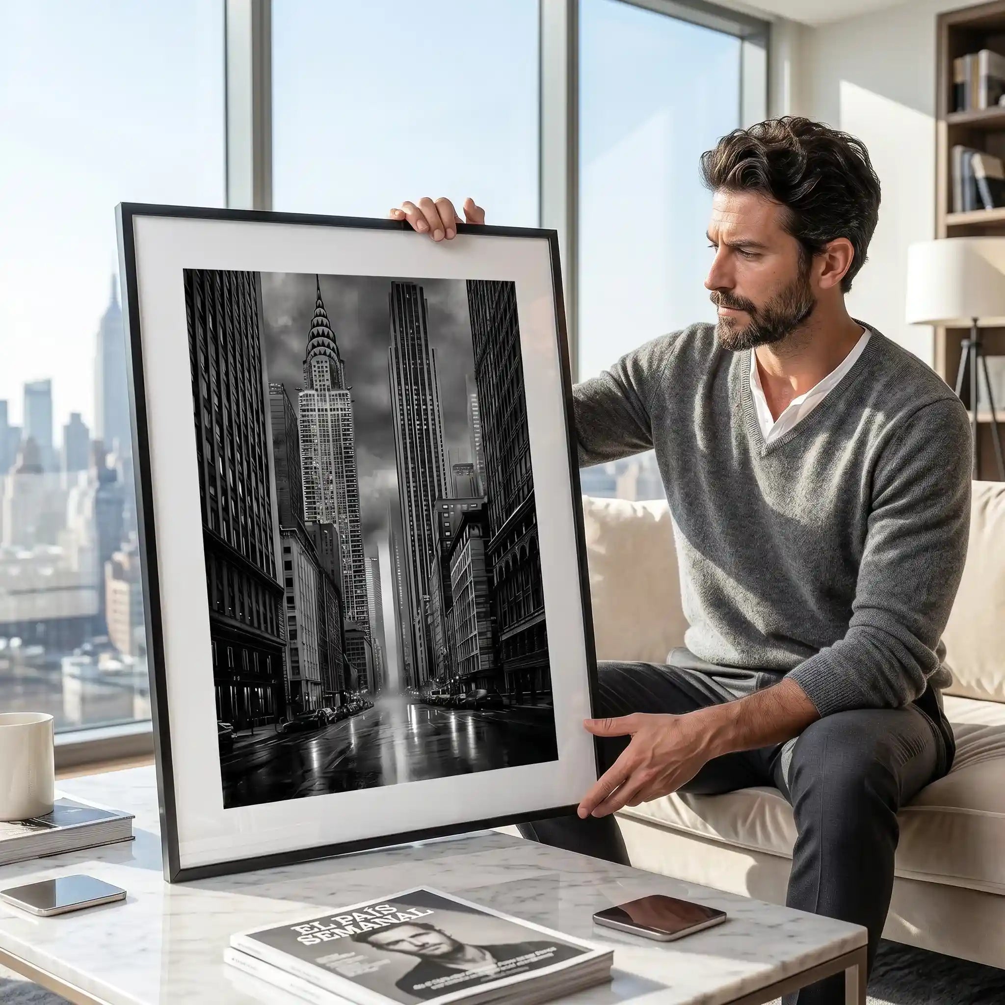 Cuadro Póster New York | Decoración Urbana Moderna
