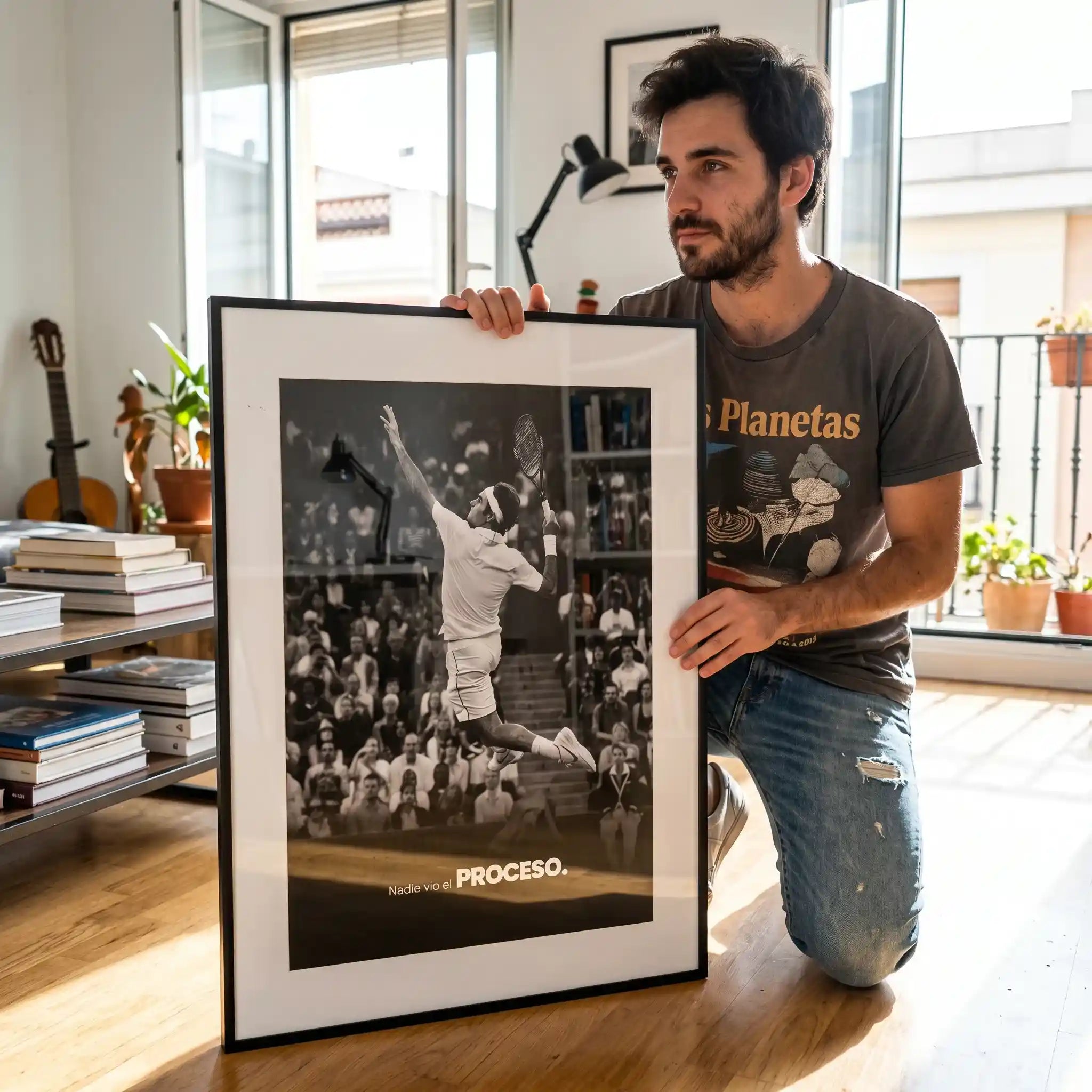 Cuadro Póster Roger Federer | Decoración de Tenis