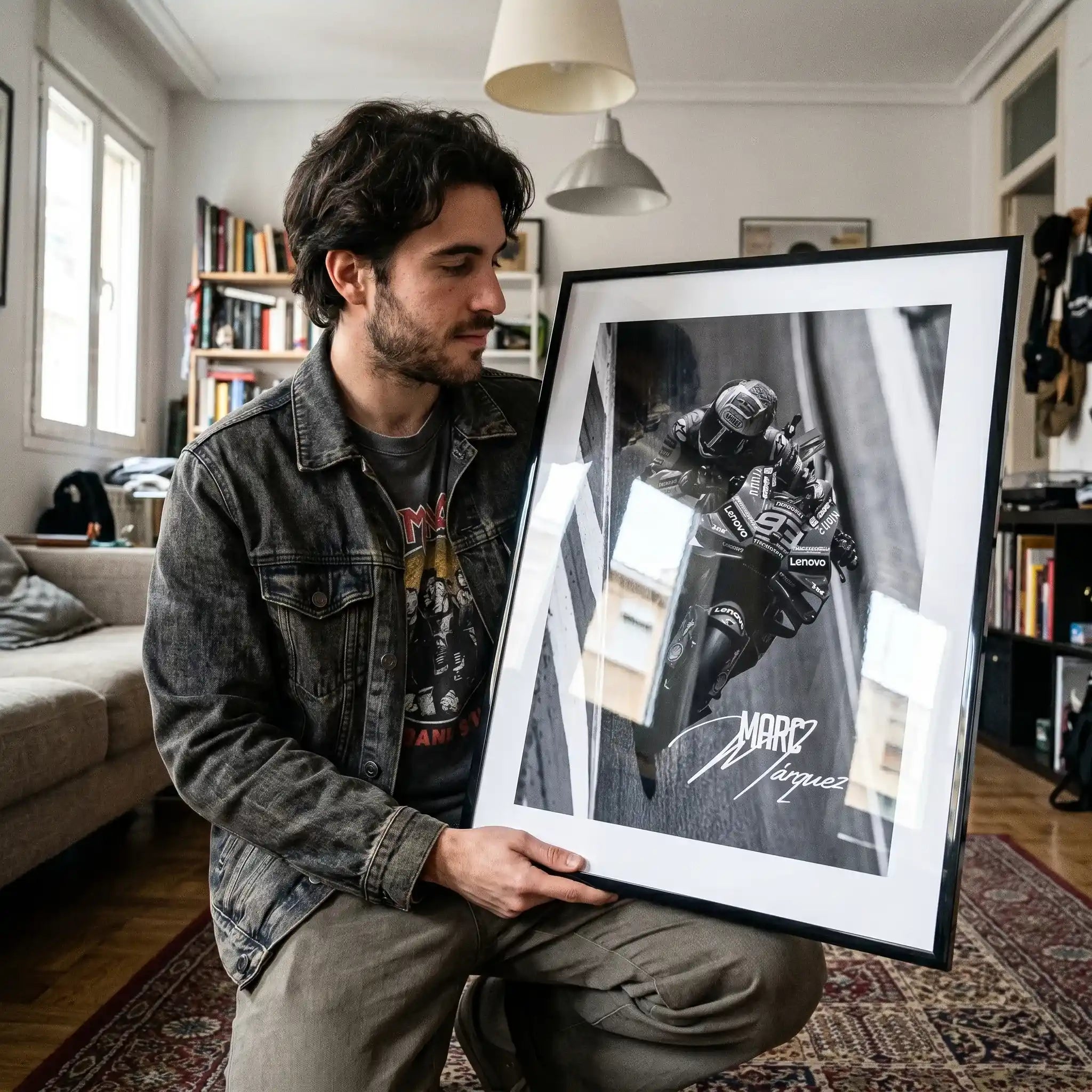 Cuadro Póster Marc Márquez | Decoración de MotoGP