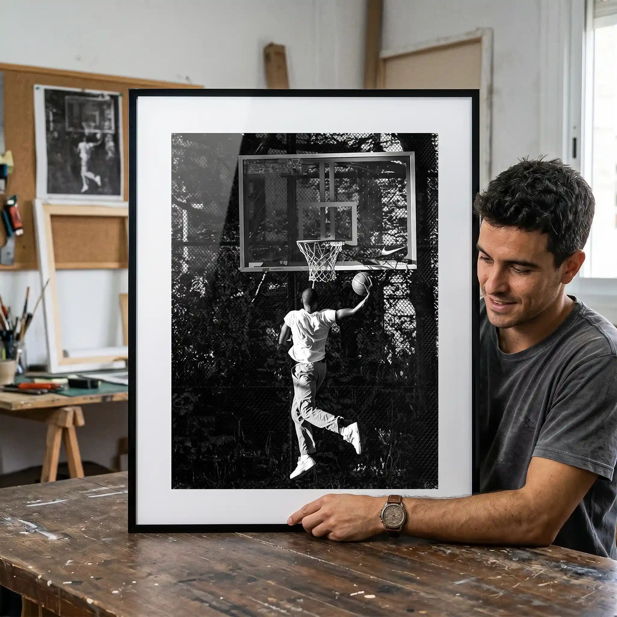 Cuadro Póster Basketball | Decoración de Baloncesto