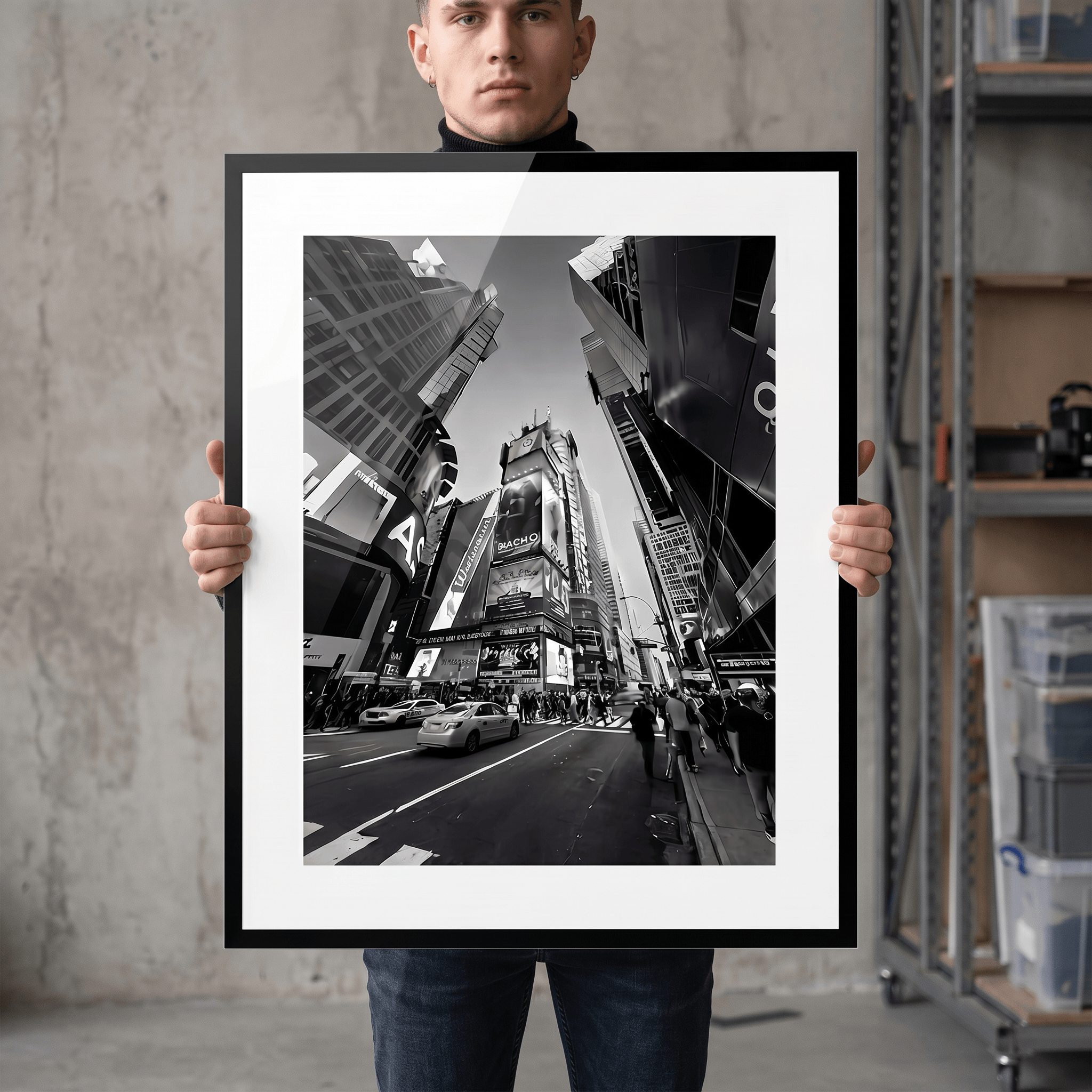 Cuadro Póster Times Square | Decoración Urbana de New York