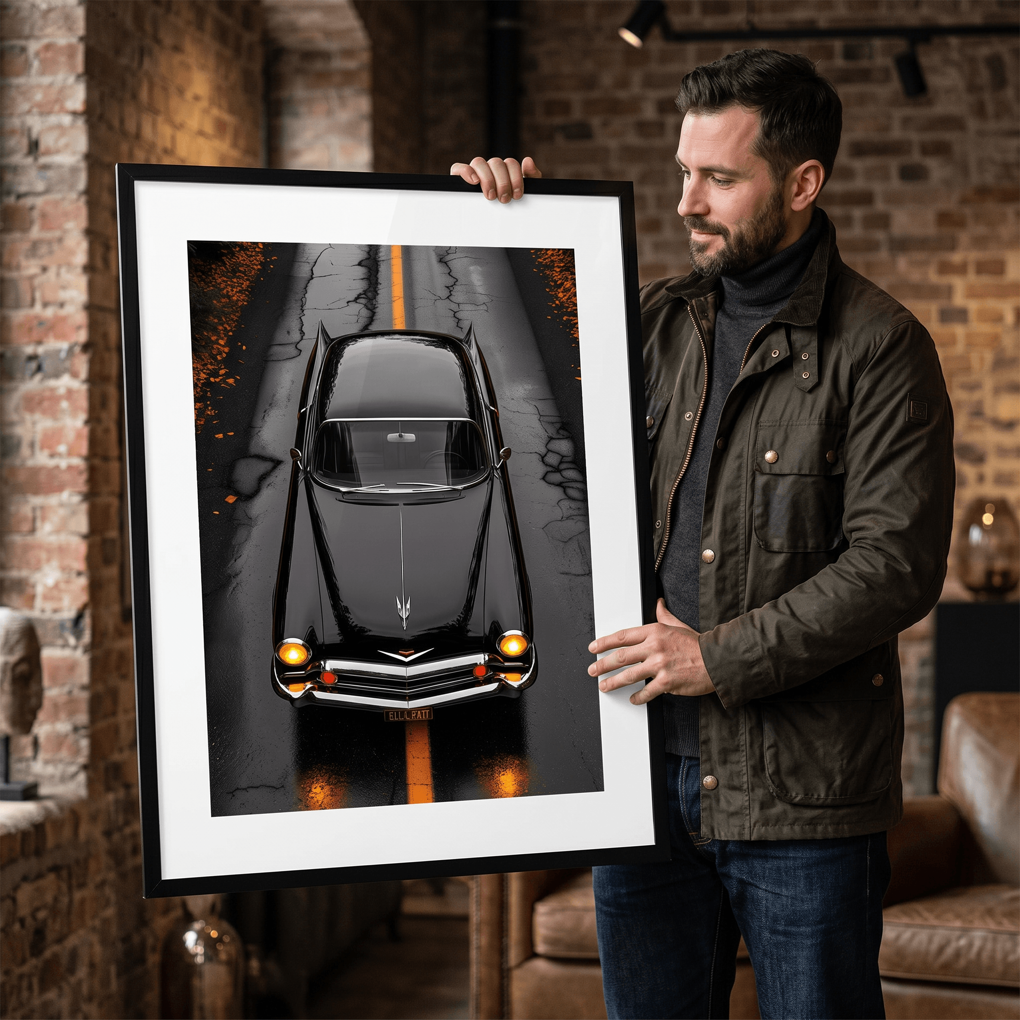 Cuadro Póster Cadillac Eldorado Biarritz | Decoración Clásica
