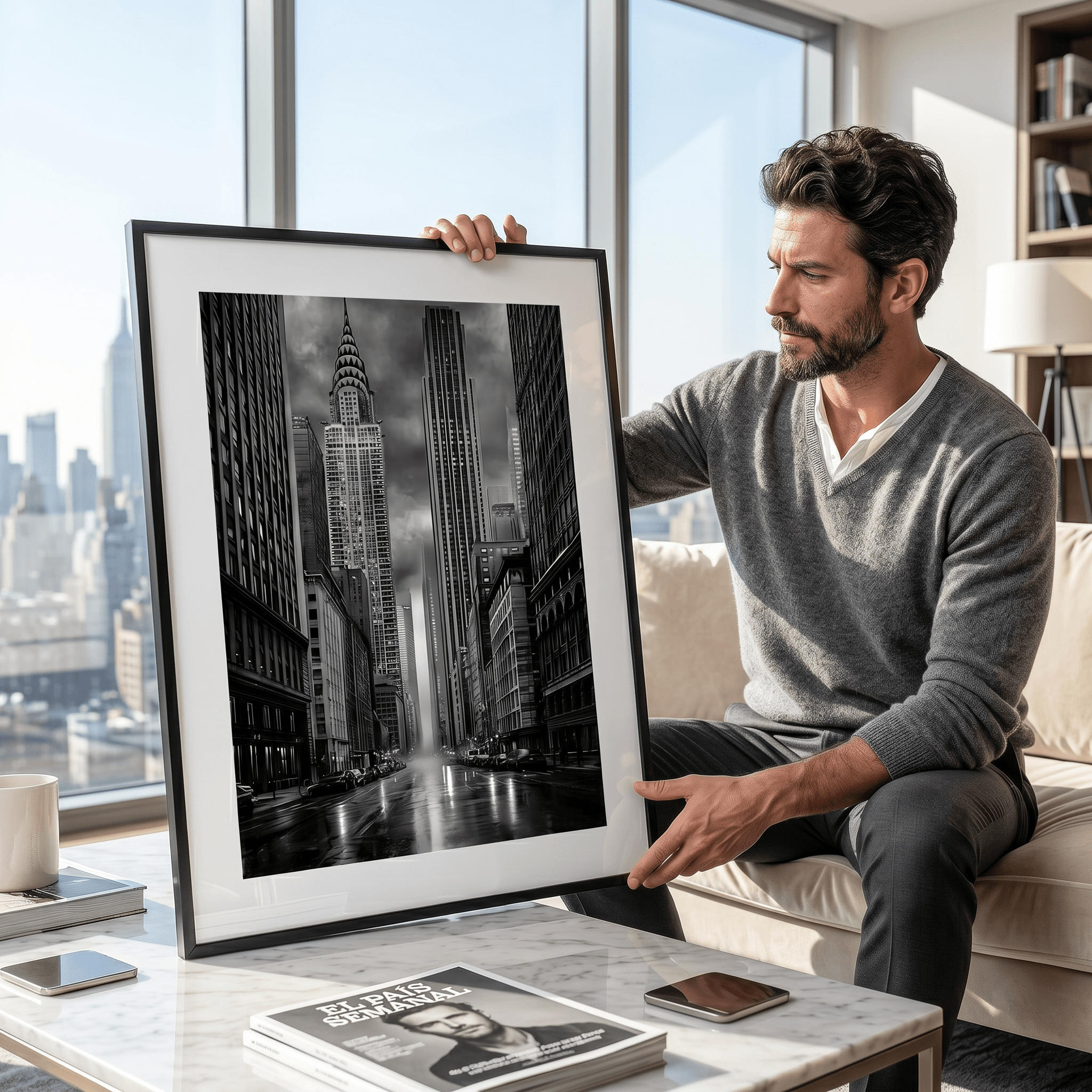 Cuadro Póster New York | Decoración Urbana Moderna