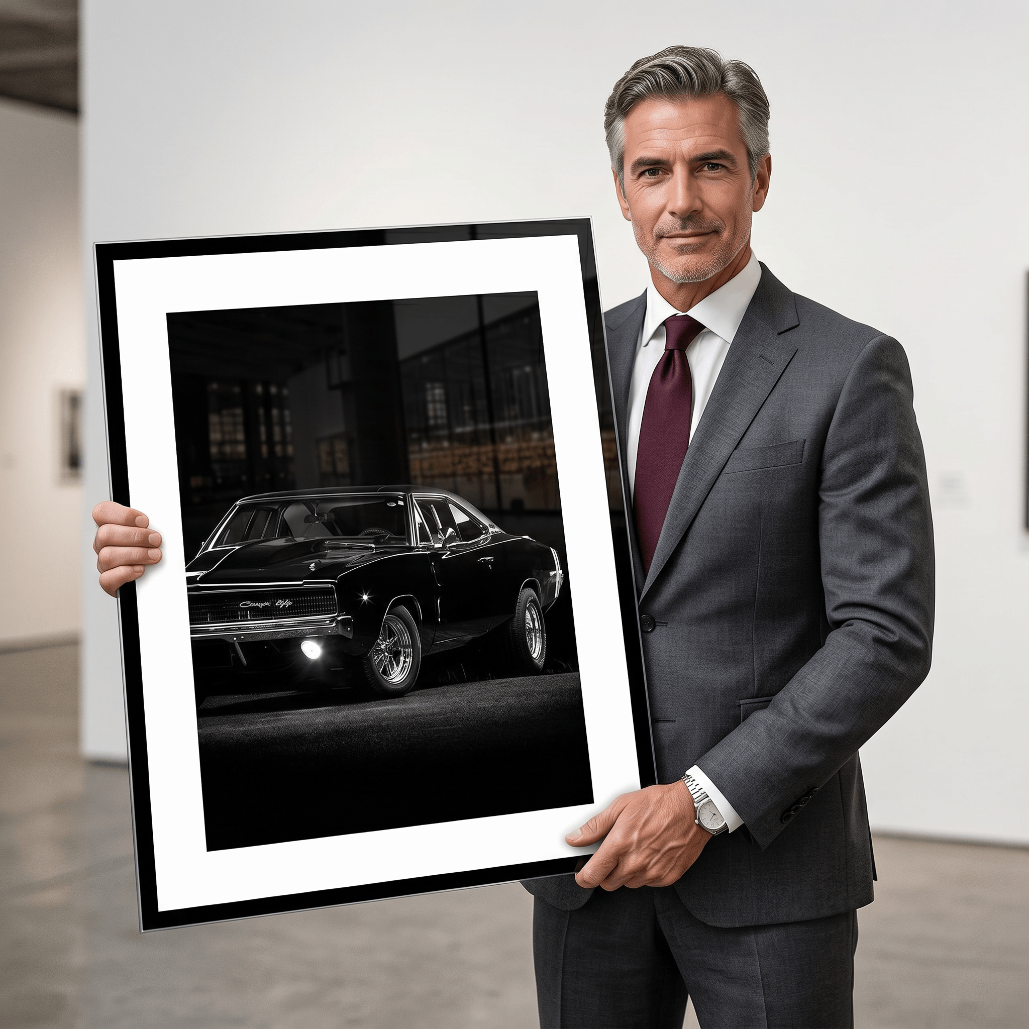 Cuadro Póster Dodge Charger R/T | Decoración de Coches
