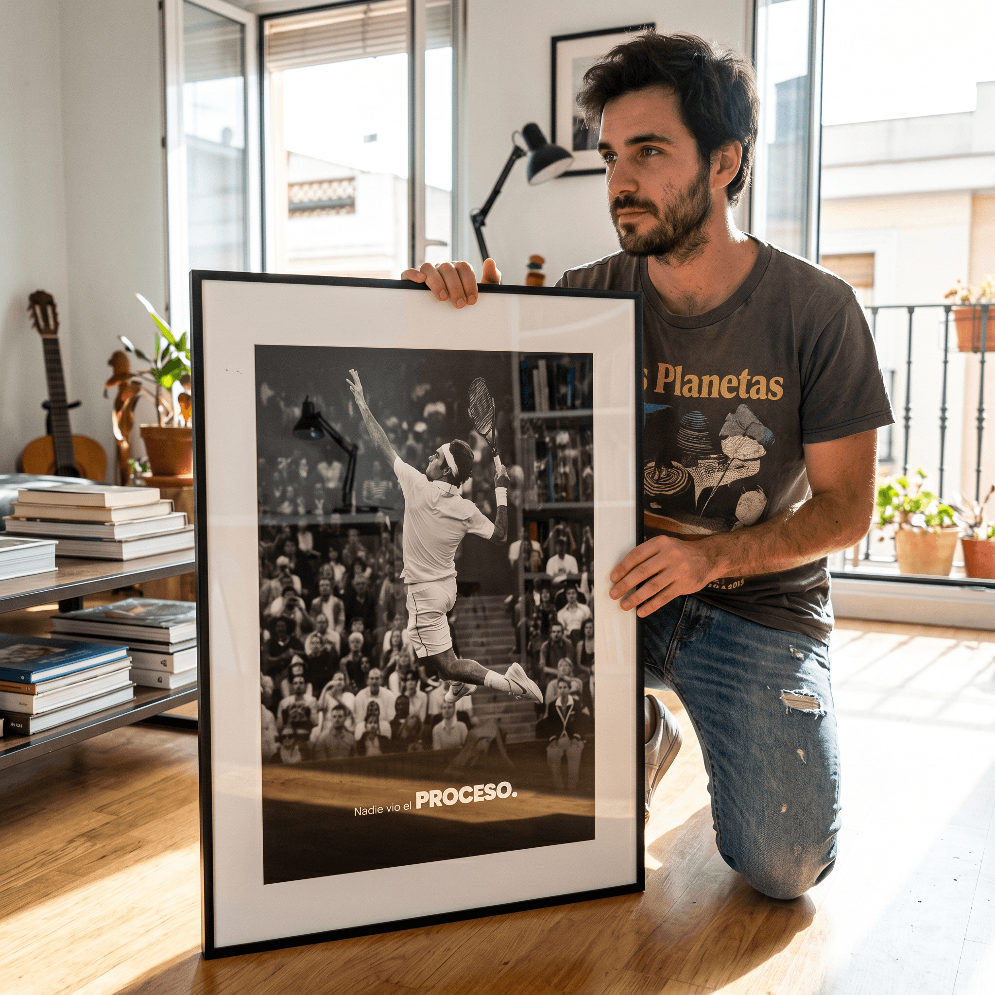 Cuadro Póster Roger Federer | Decoración de Tenis