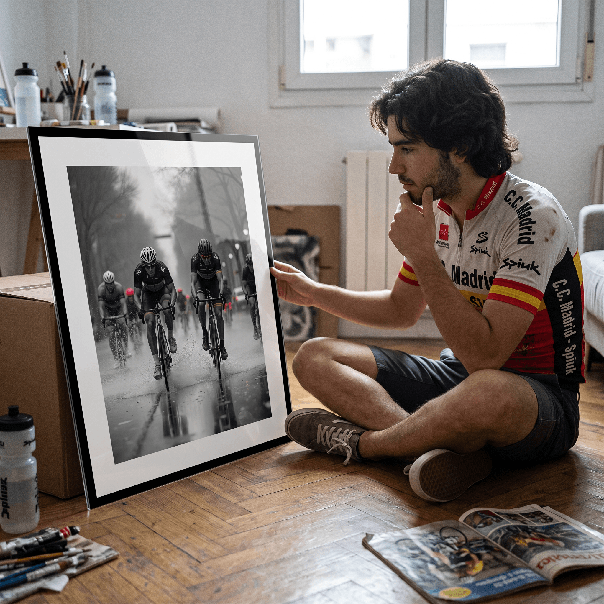 Cuadro Póster Ciclismo | Decoración Deportiva Moderna