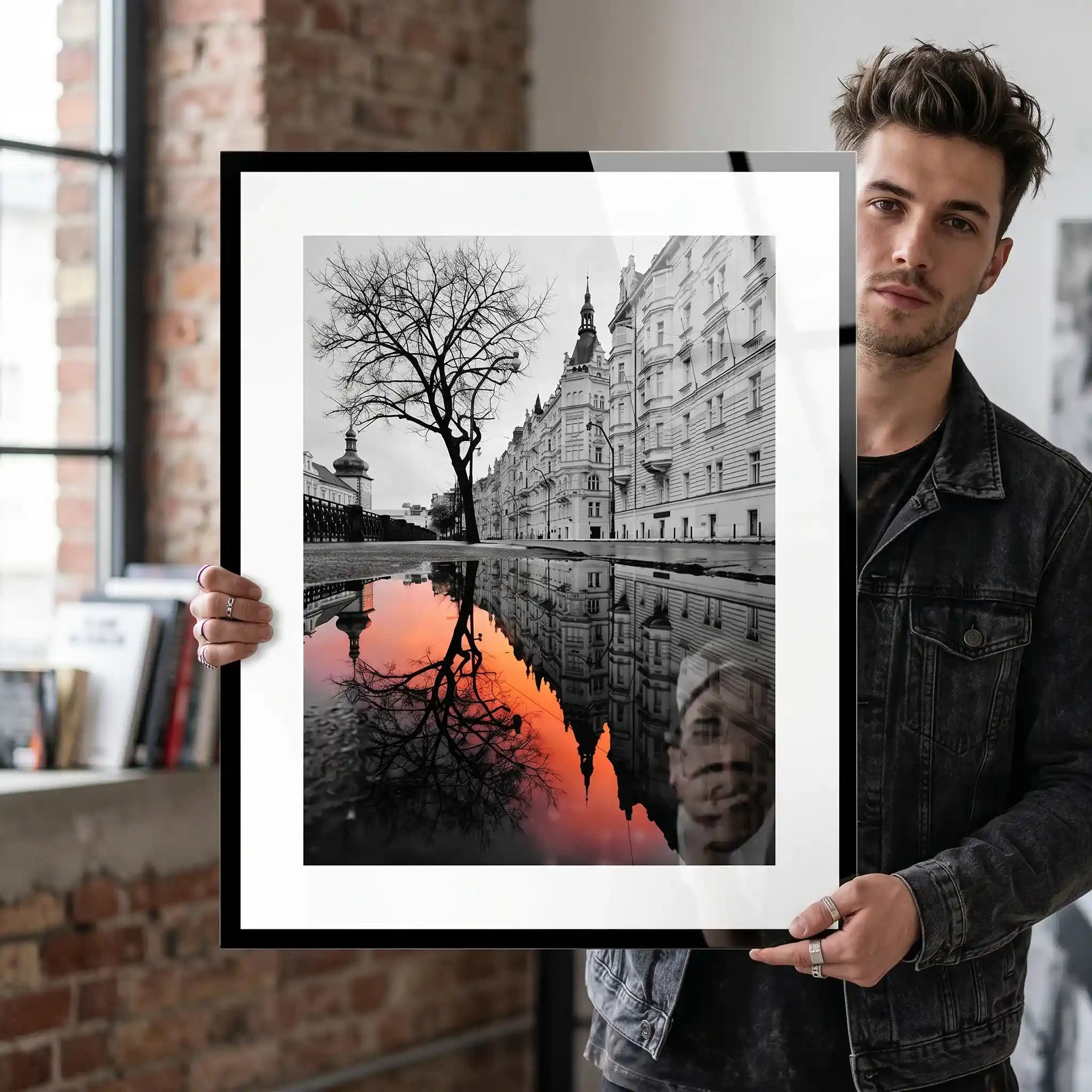Cuadro Póster Praga | Decoración Urbana Moderna