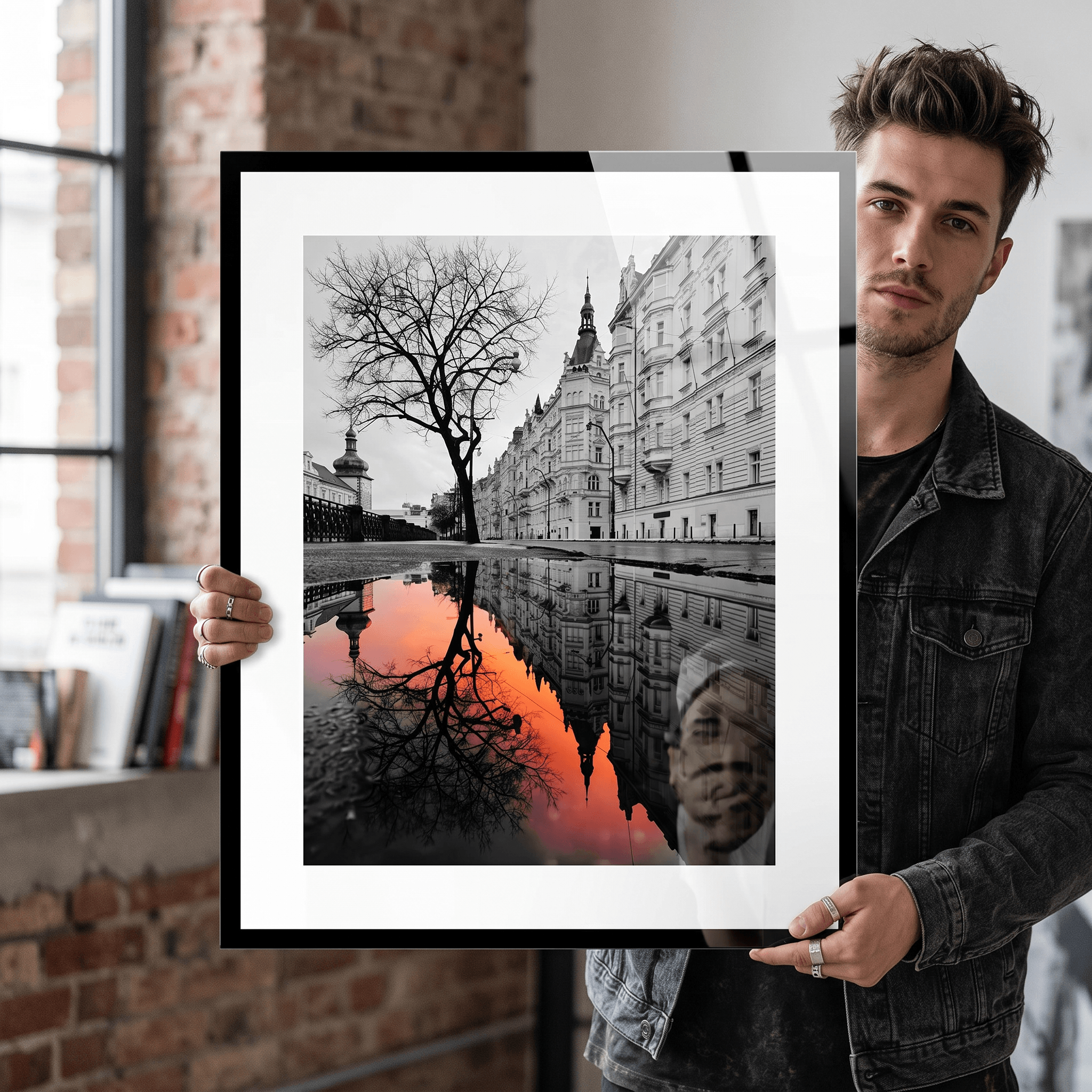 Cuadro Póster Praga | Decoración Urbana Moderna