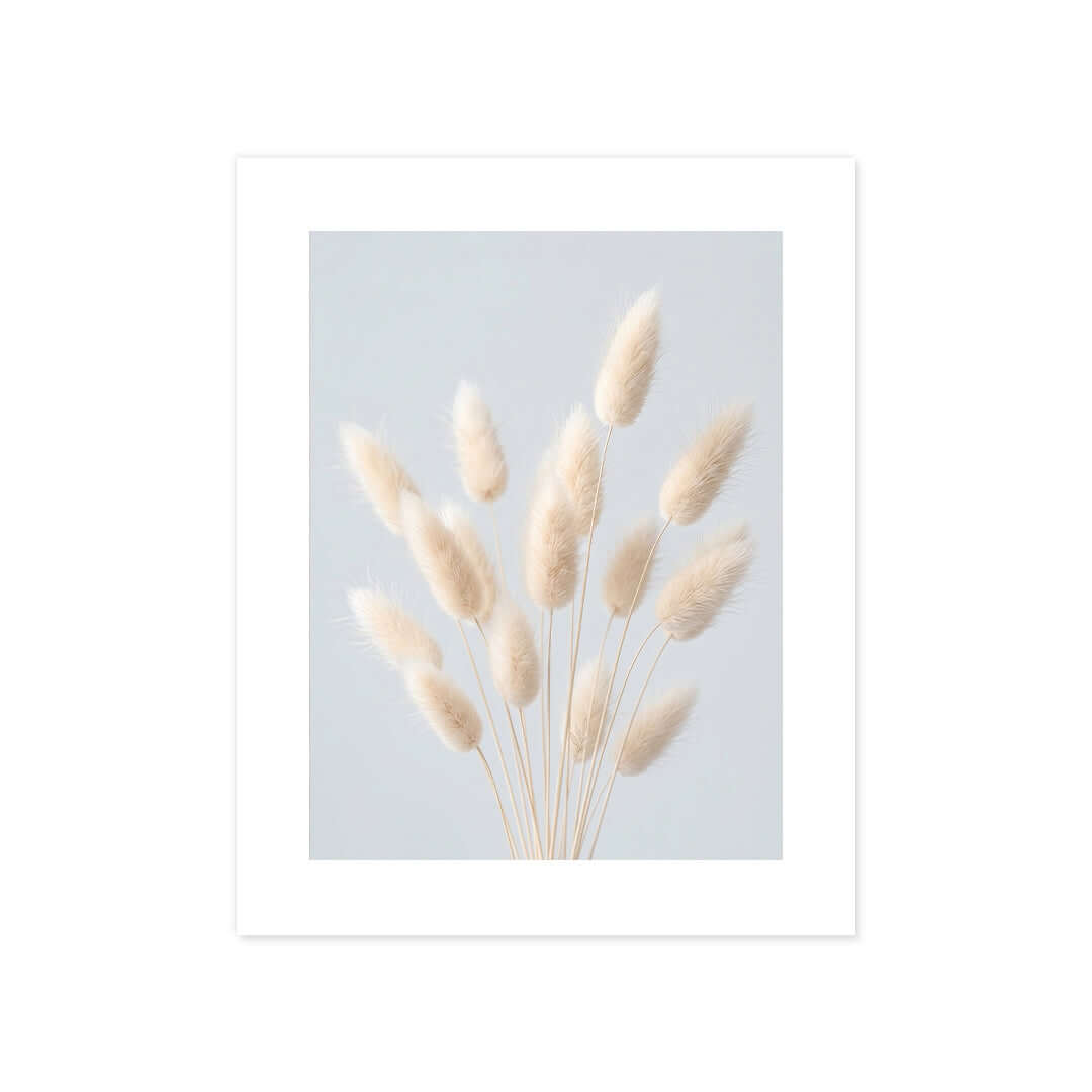 Cuadro Póster Espigas Beige | Decoración Natural Minimalista