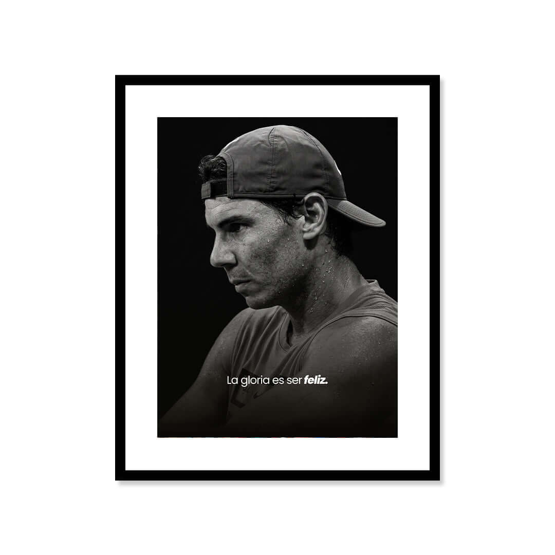 Cuadro Póster Rafael Nadal | Decoración de Tenis