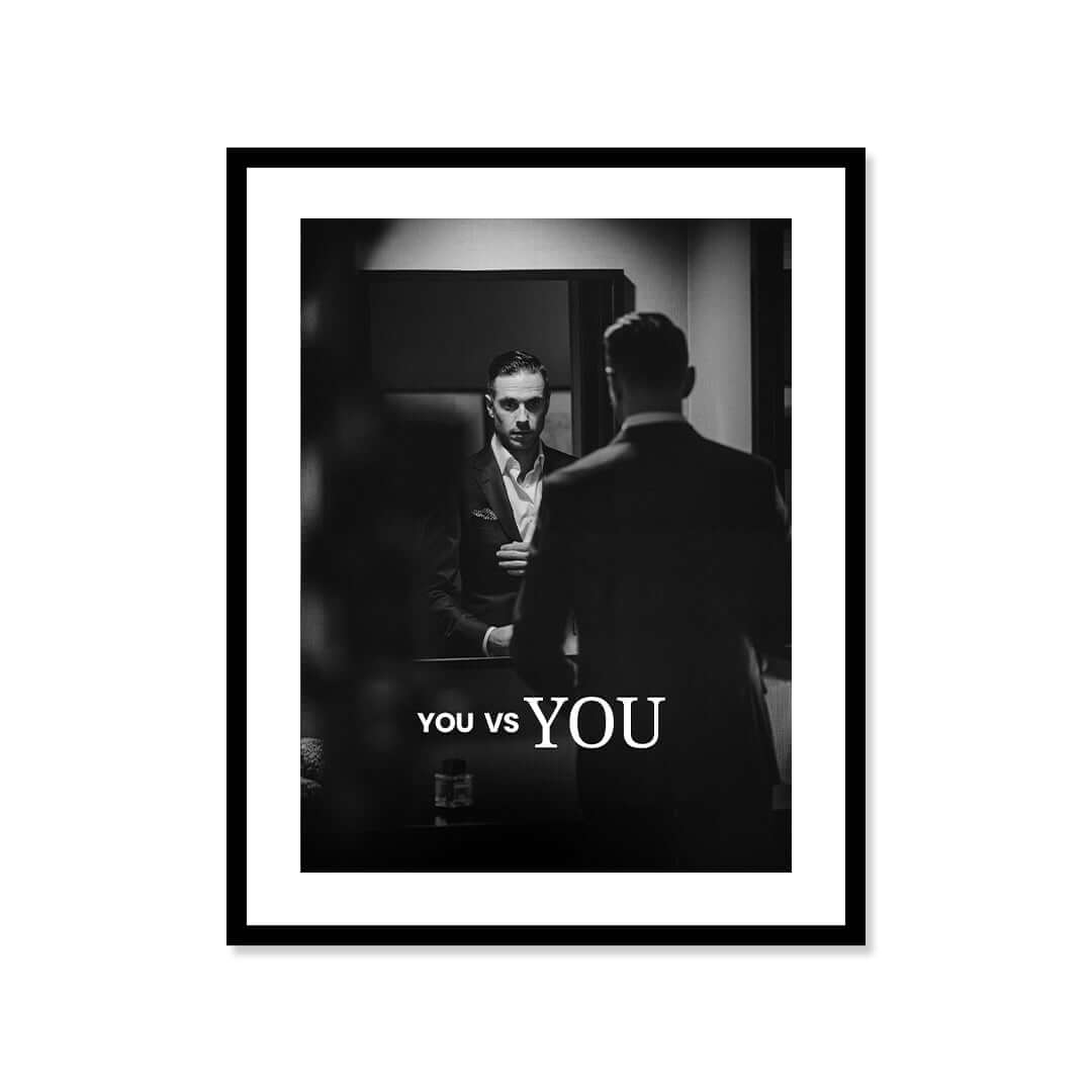 Cuadro Póster You vs You | Decoración Motivacional