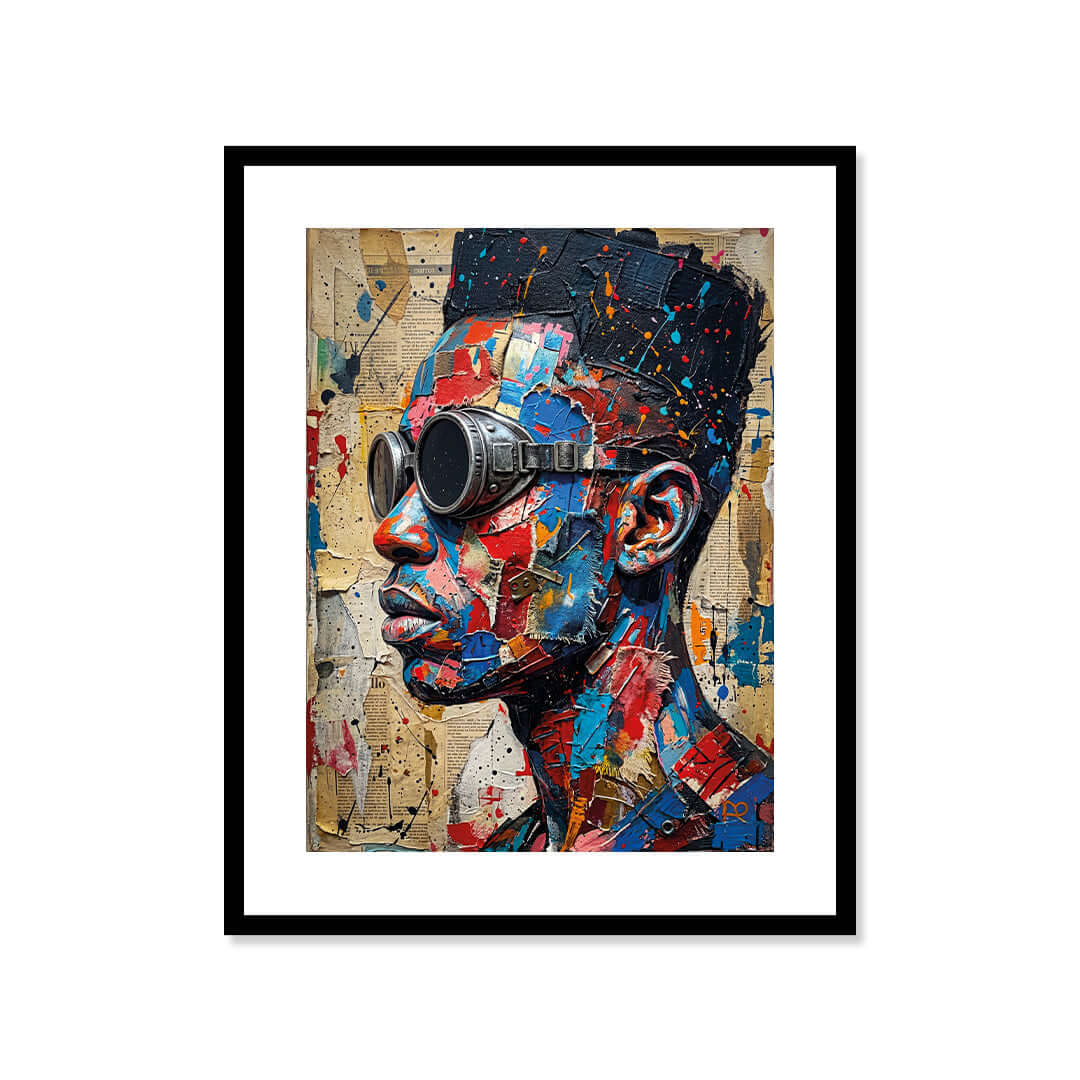 Cuadro Póster Retrato Urbano | Decoración Pop Art