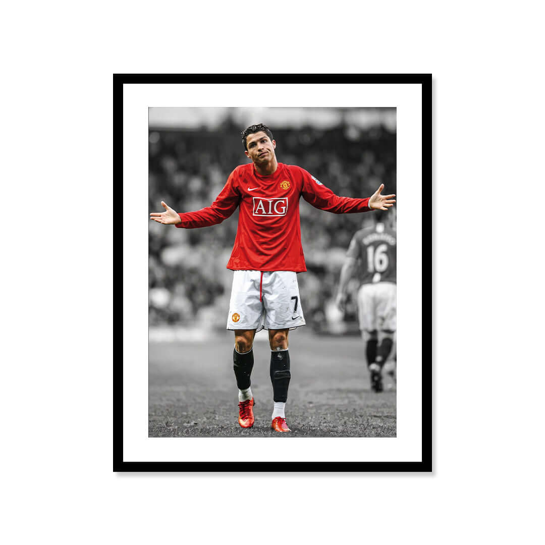 Cuadro Póster Cristiano Ronaldo | Decoración de Fútbol