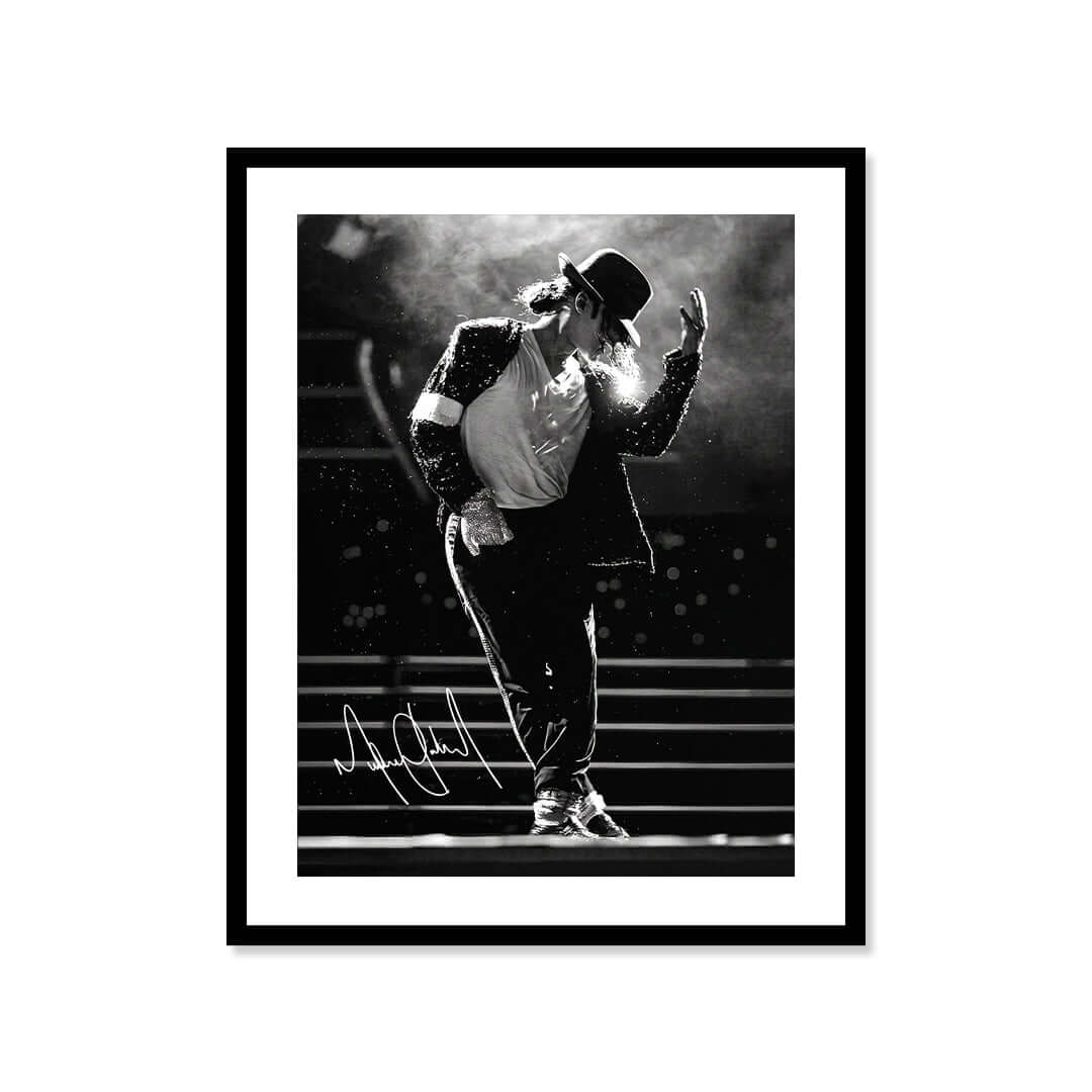 Cuadro Póster Michael Jackson Bailando | Decoración Musical