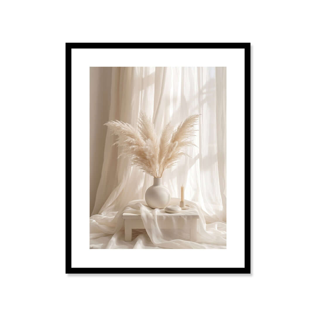 Cuadro Póster Botánico Beige | Decoración Minimalista