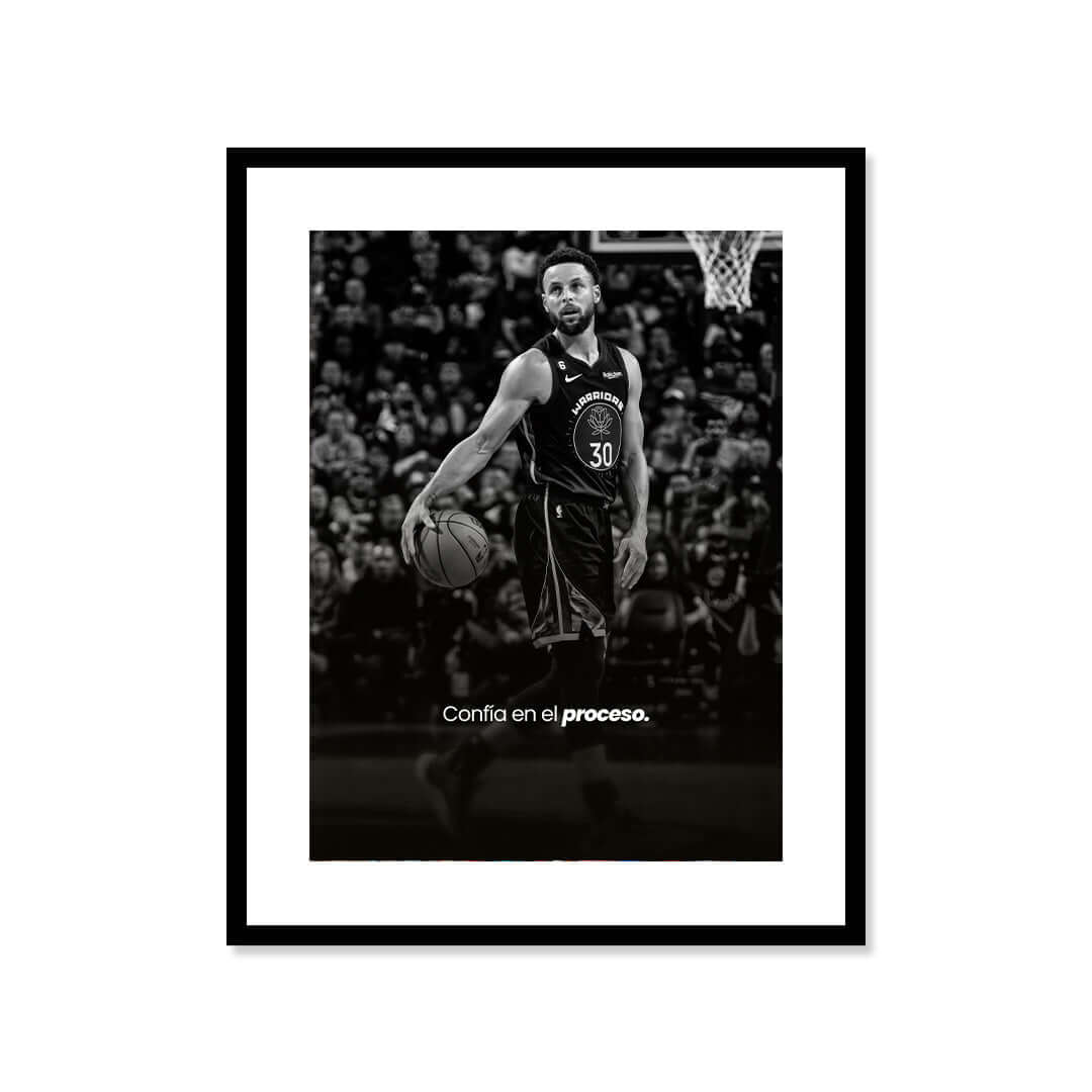Cuadro Póster Stephen Curry | Decoración de Baloncesto