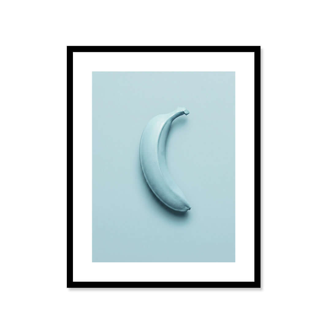 Cuadro Póster Banana Azul | Decoración Minimalista