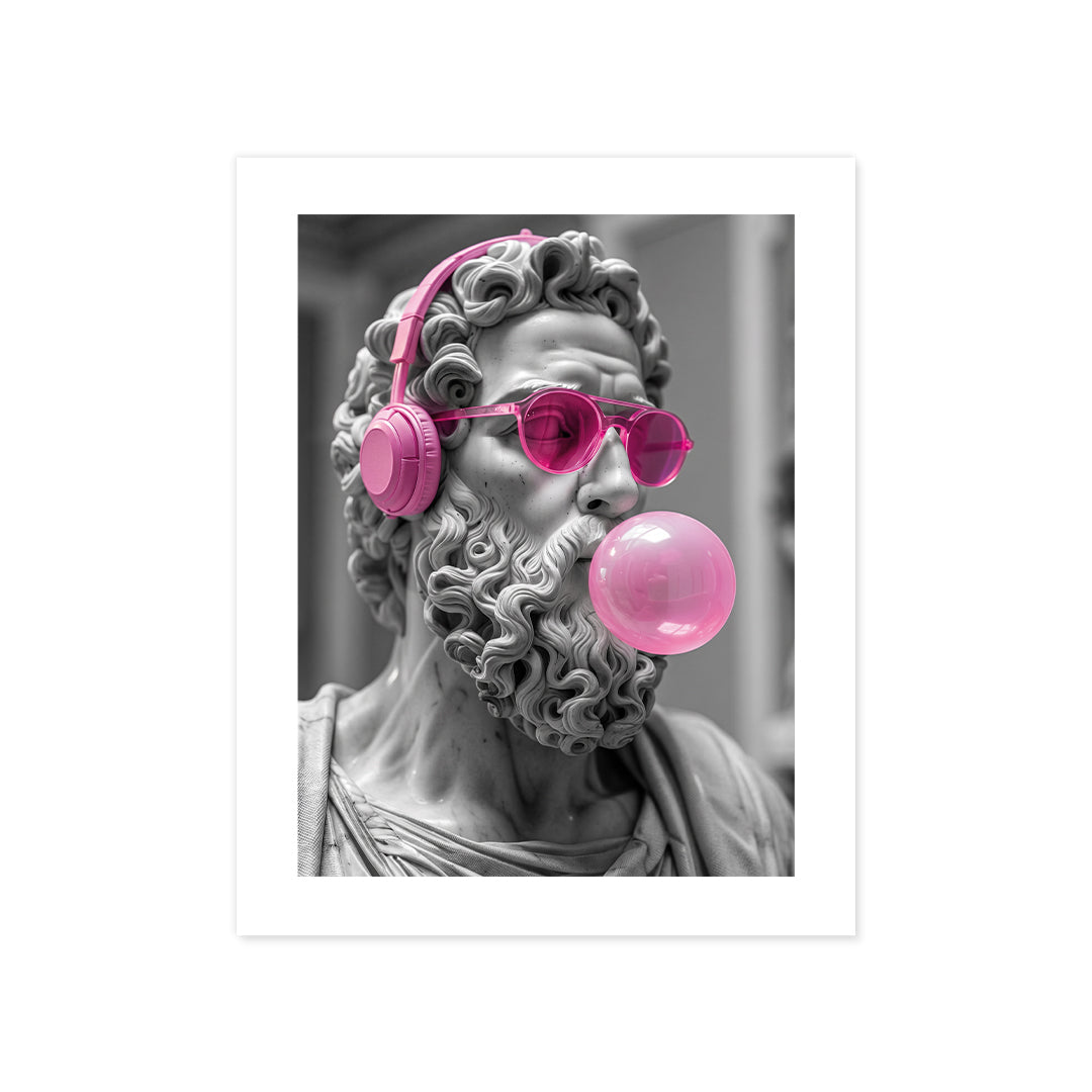 Cuadro Póster Sócrates Pop Art | Decoración Moderna