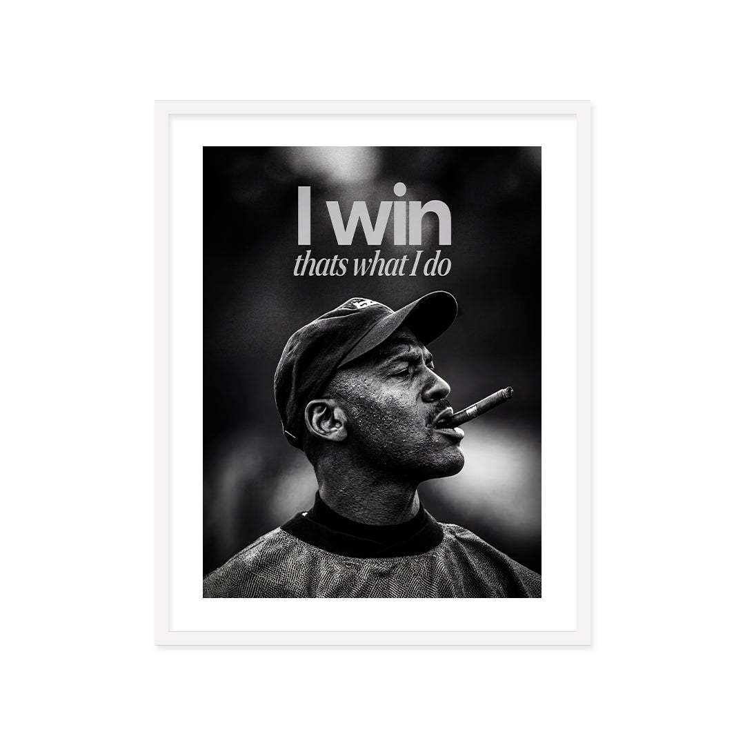 Cuadro Póster I Win | Decoración Motivacional