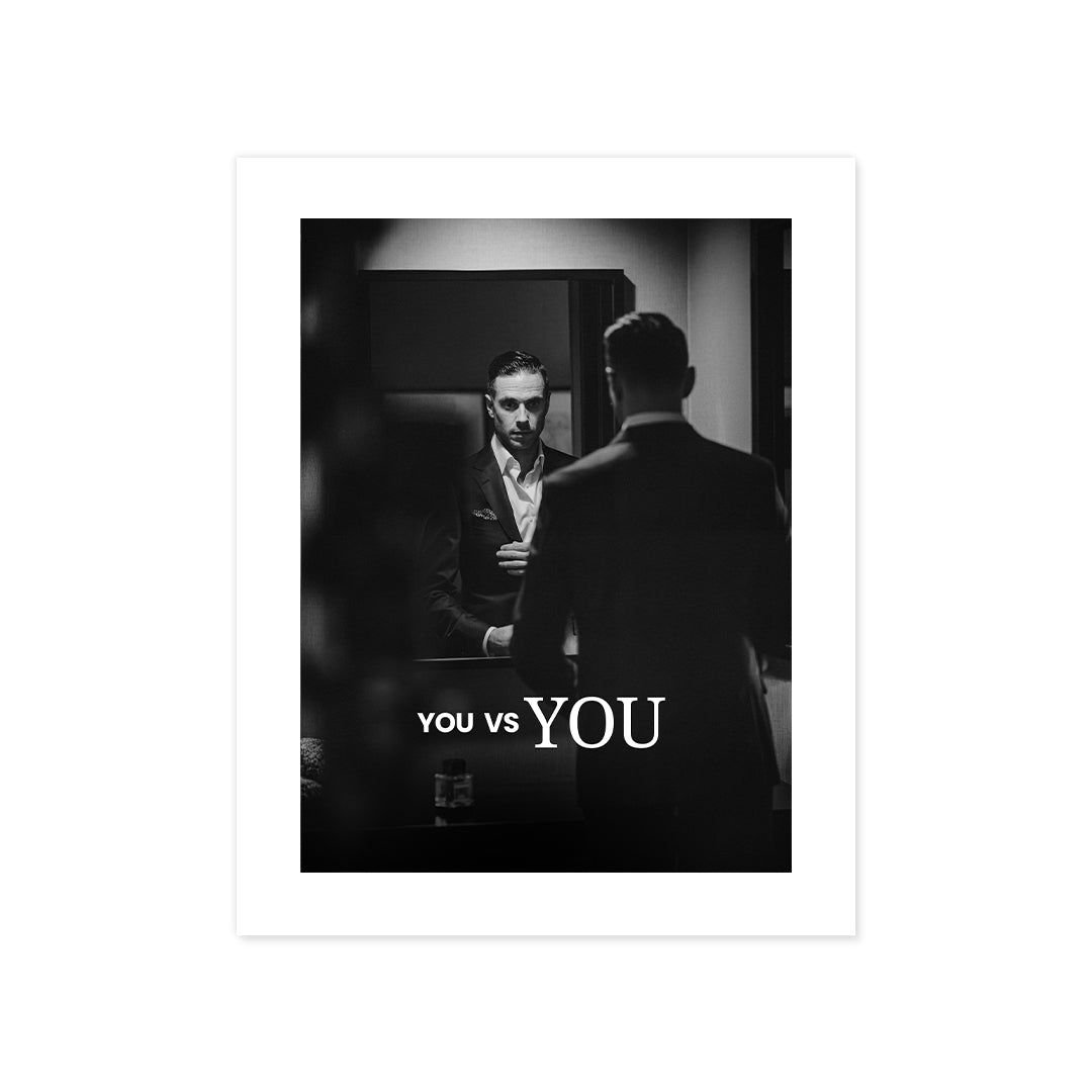 Cuadro Póster You vs You | Decoración Motivacional