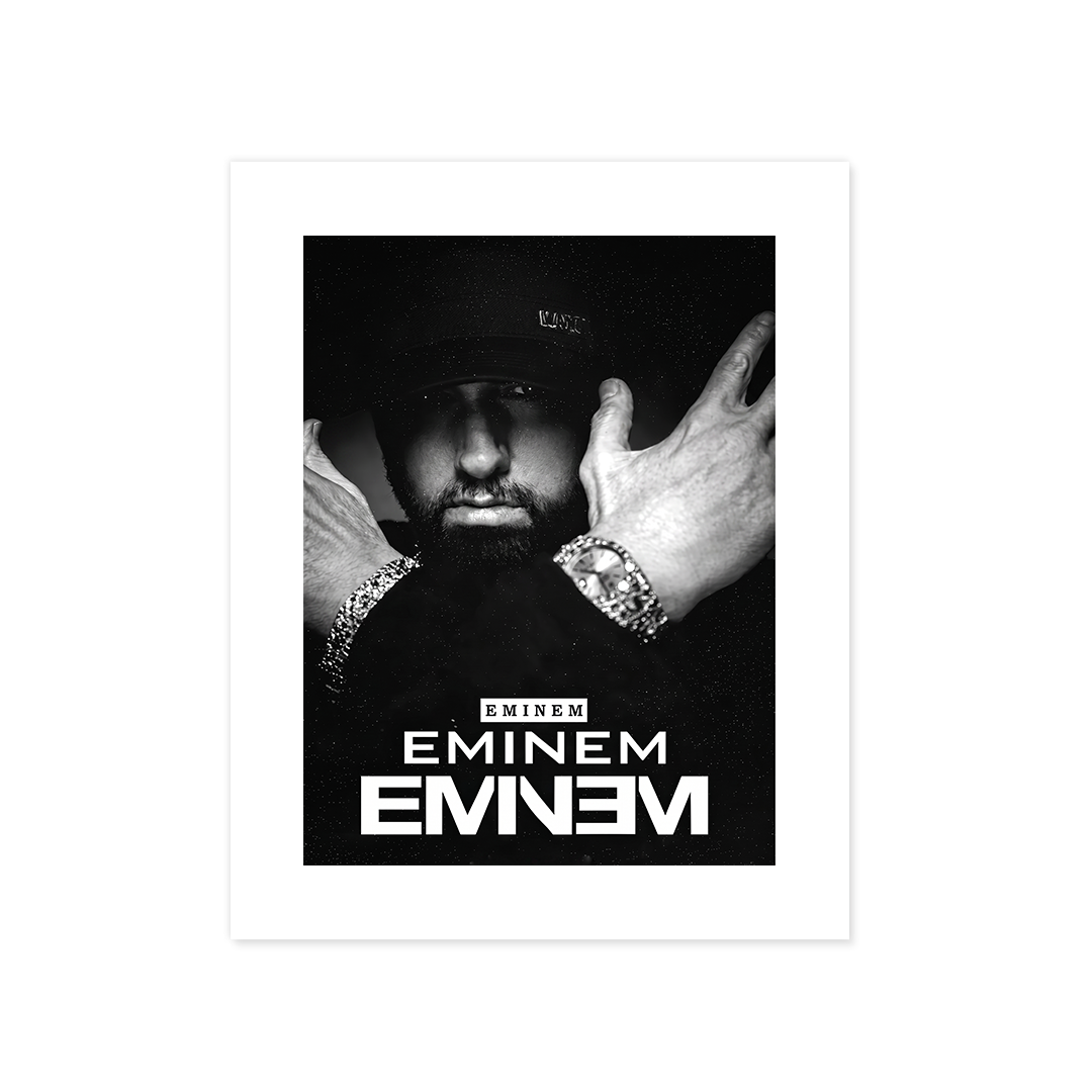 Cuadro Póster Eminem | Decoración Hip Hop