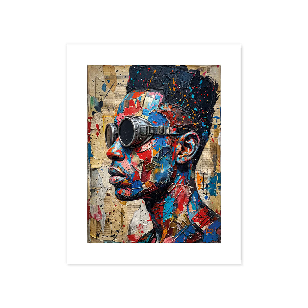 Cuadro Póster Retrato Urbano | Decoración Pop Art