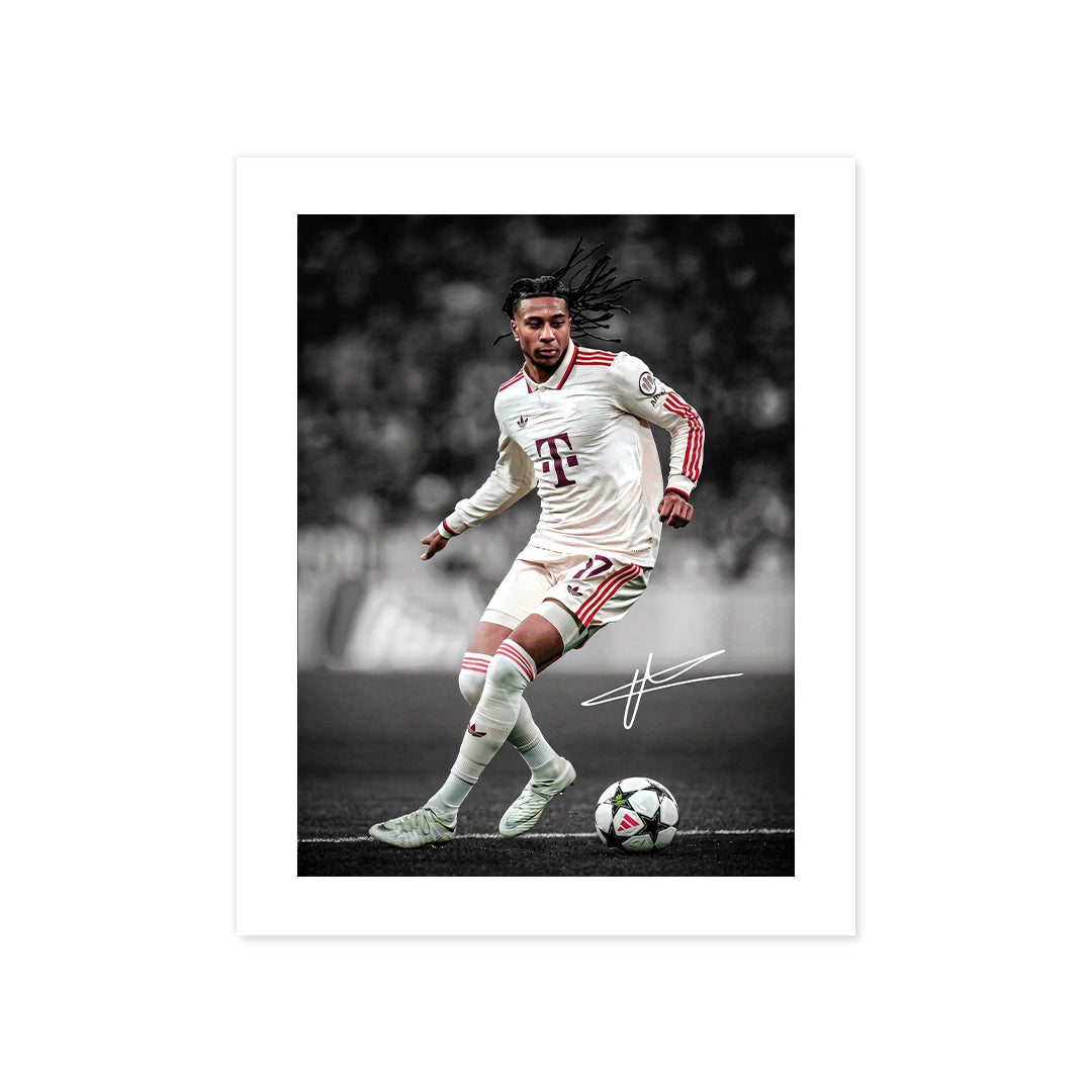 Cuadro Póster Michael Olise | Decoración de Fútbol