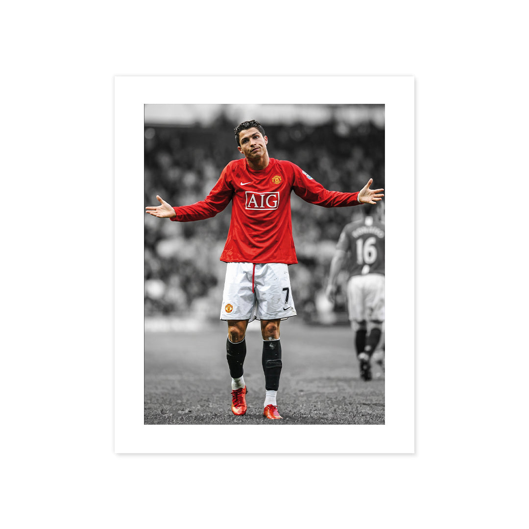 Cuadro Póster Cristiano Ronaldo | Decoración de Fútbol