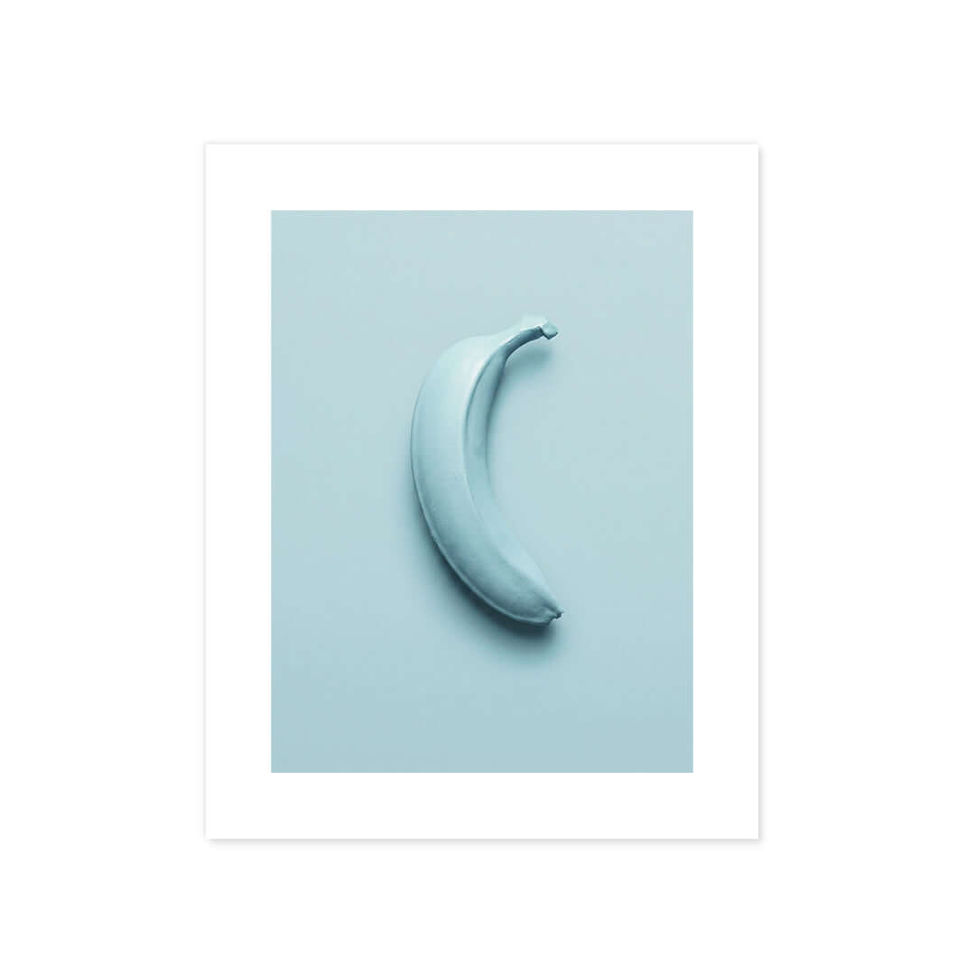 Cuadro Póster Banana Azul | Decoración Minimalista