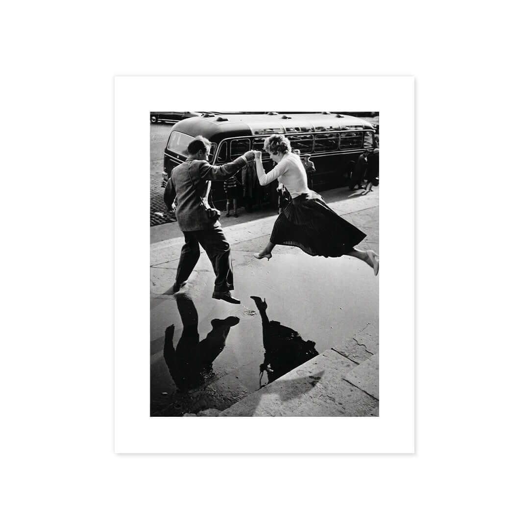 Cuadro Póster Pareja Bailando | Decoración en Blanco y Negro