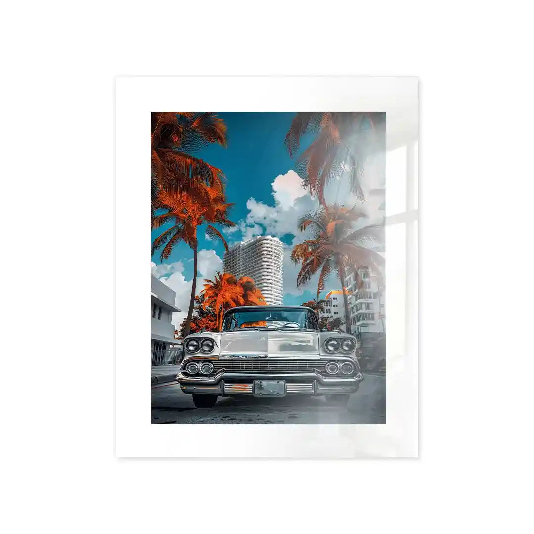 Cuadro Póster Chevrolet Impala | Decoración de Coches Clásicos
